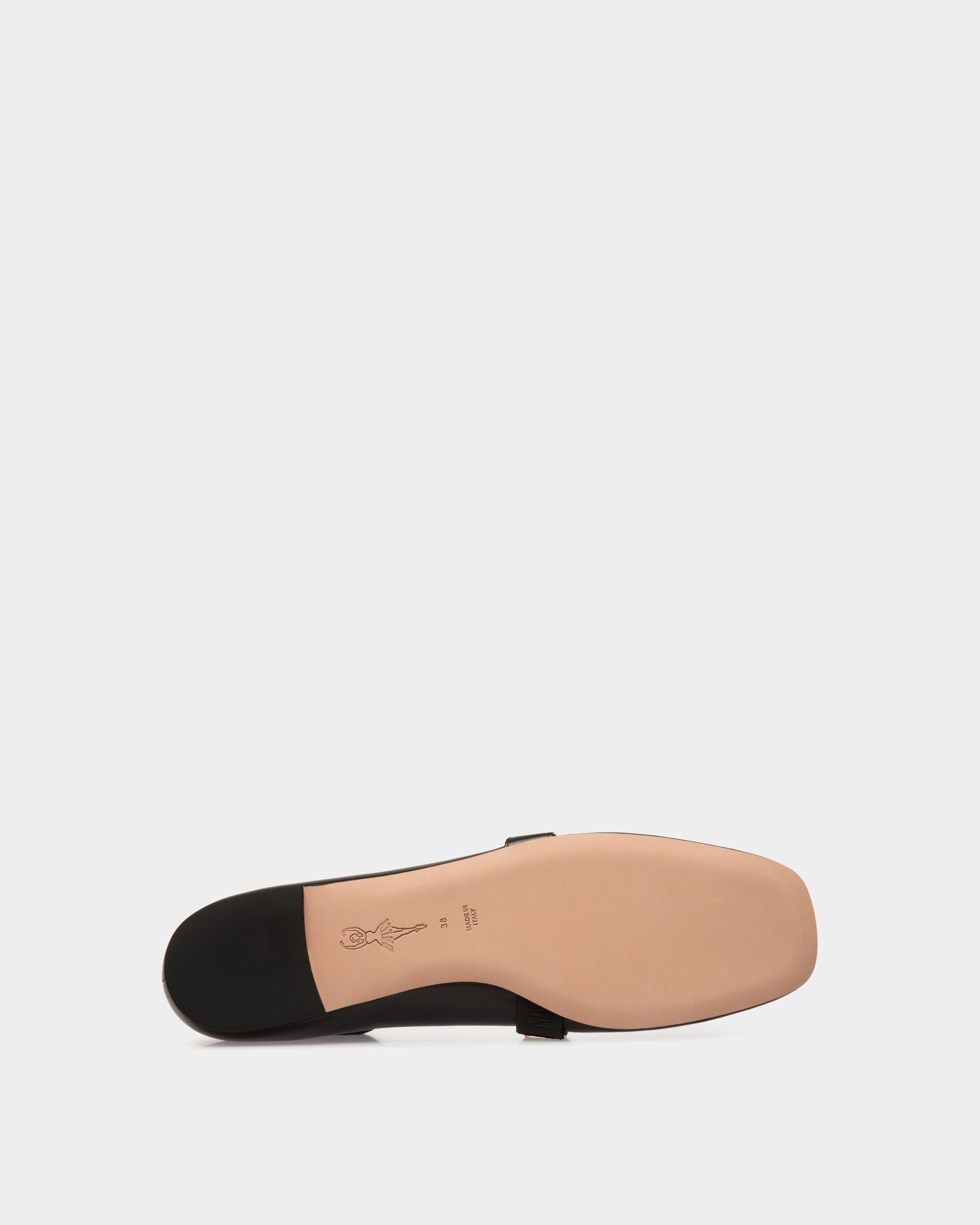 Ballyrina Ballerina Aus Schwarzem Leder - Damen - Bally - 04