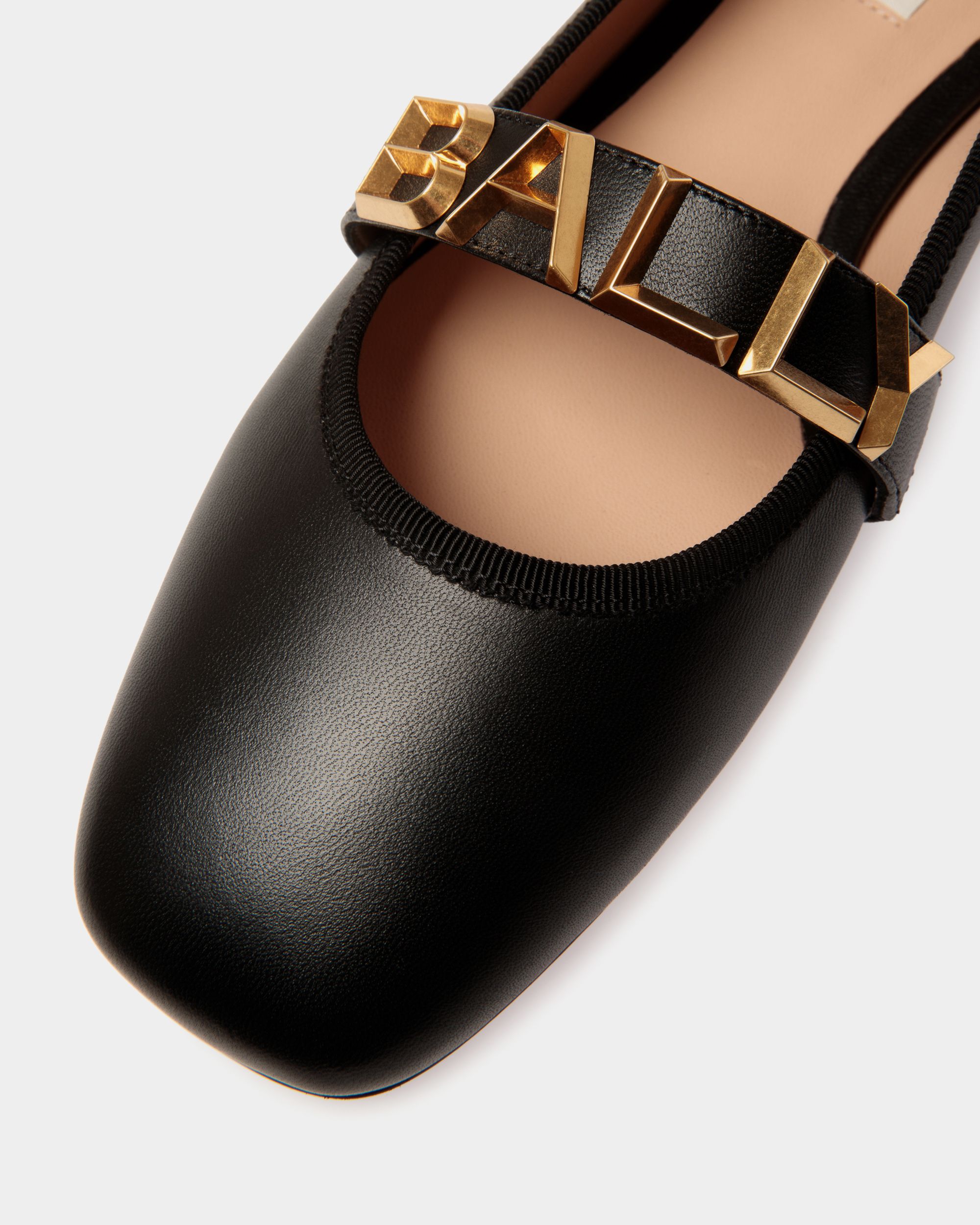 Ballyrina Ballerina Aus Schwarzem Leder - Damen - Bally - 05