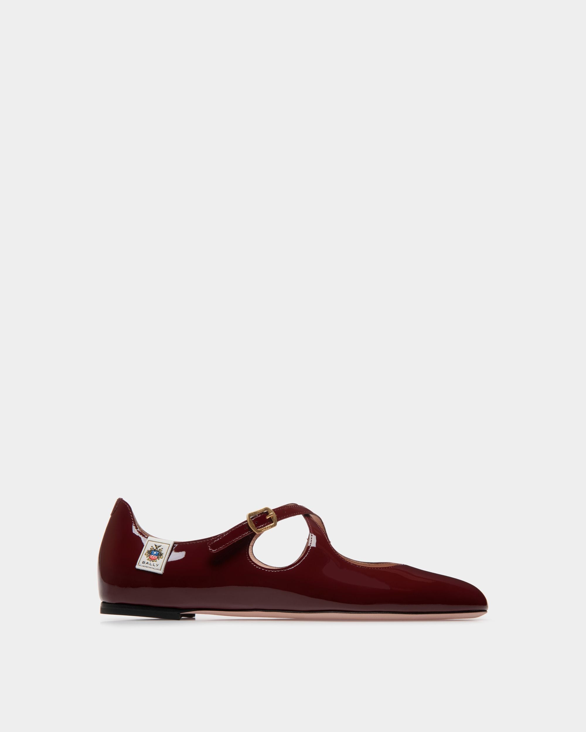 Ballyrina-Flats Aus Lackleder In Andorra - Damen - Bally - 01