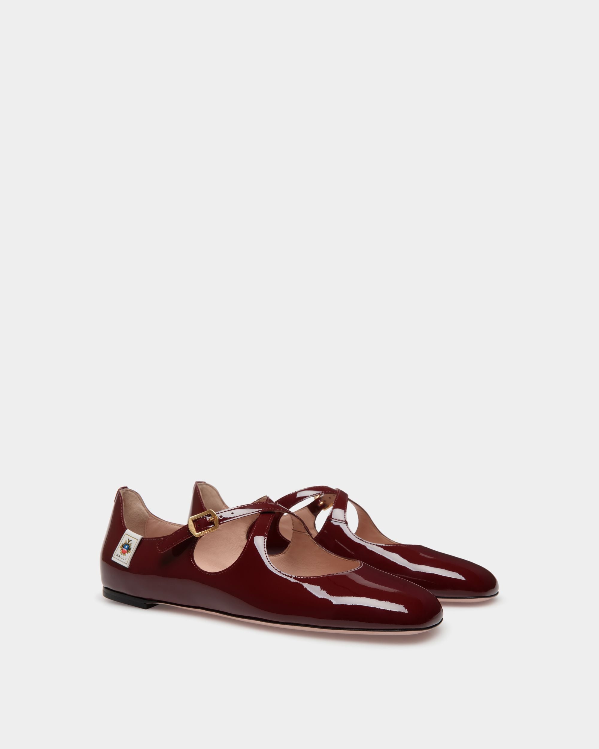 Ballyrina-Flats Aus Lackleder In Andorra - Damen - Bally - 03