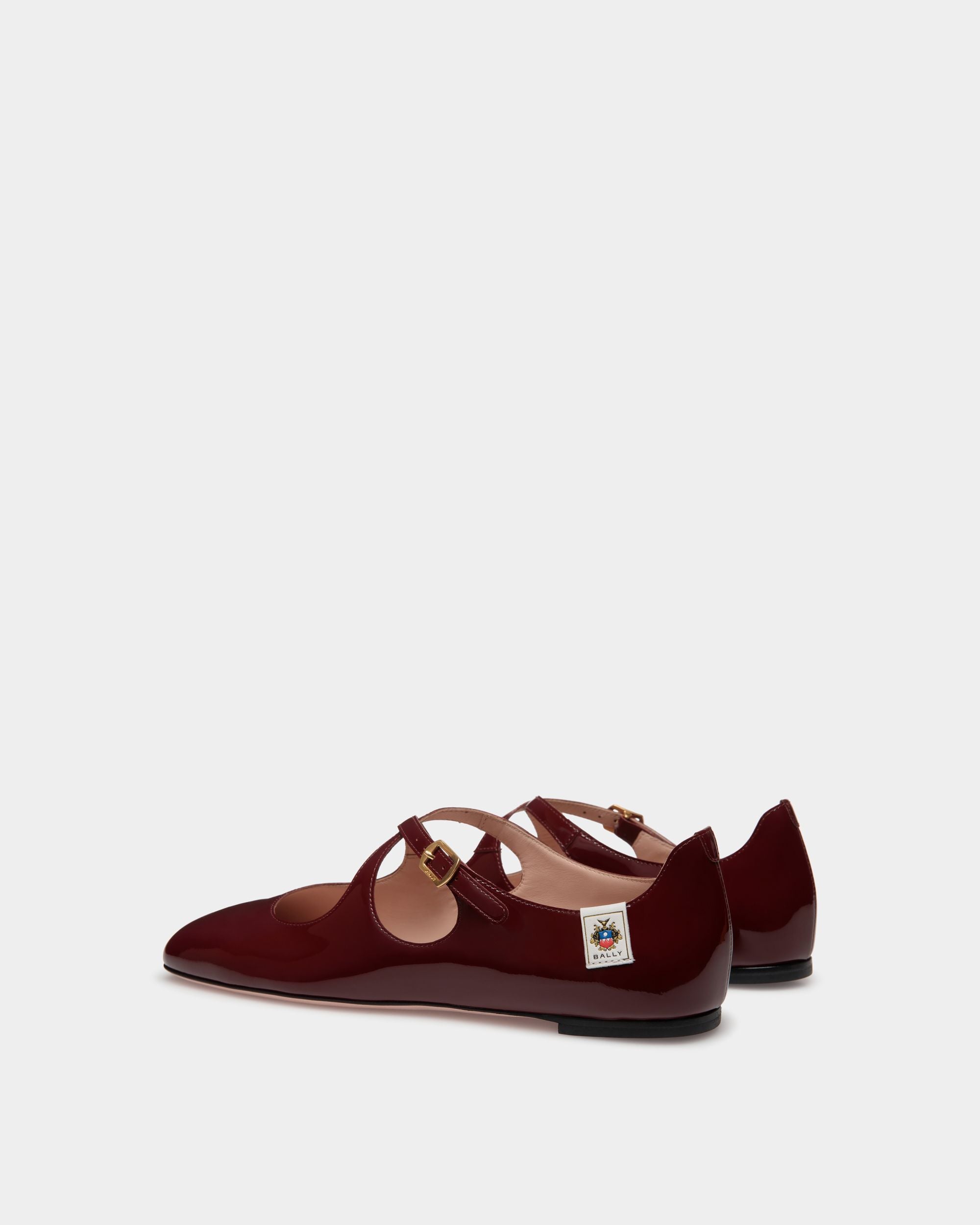 Ballyrina-Flats Aus Lackleder In Andorra - Damen - Bally - 04