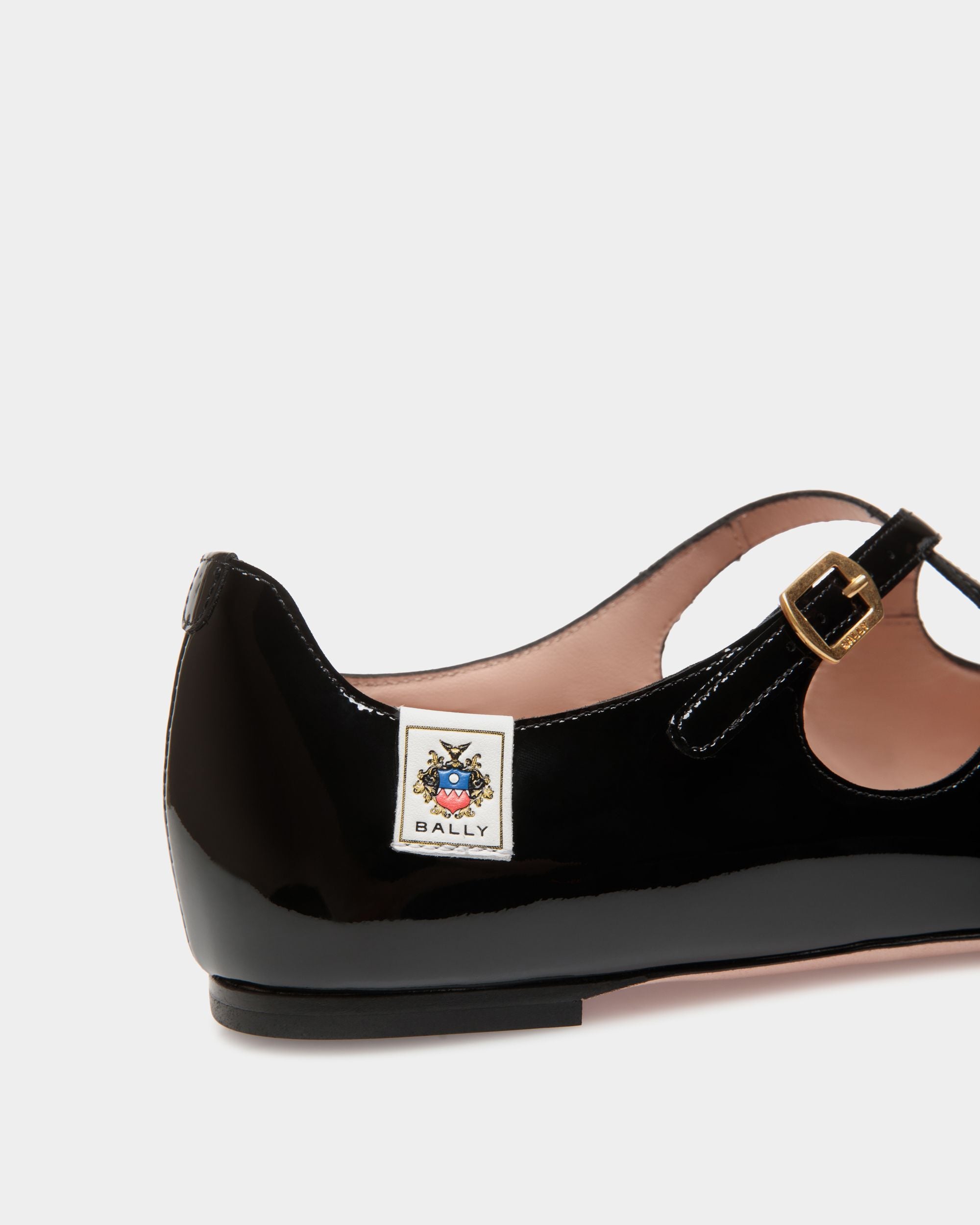 Ballyrina-Flats Aus Lackleder In Schwarz - Damen - Bally - 05