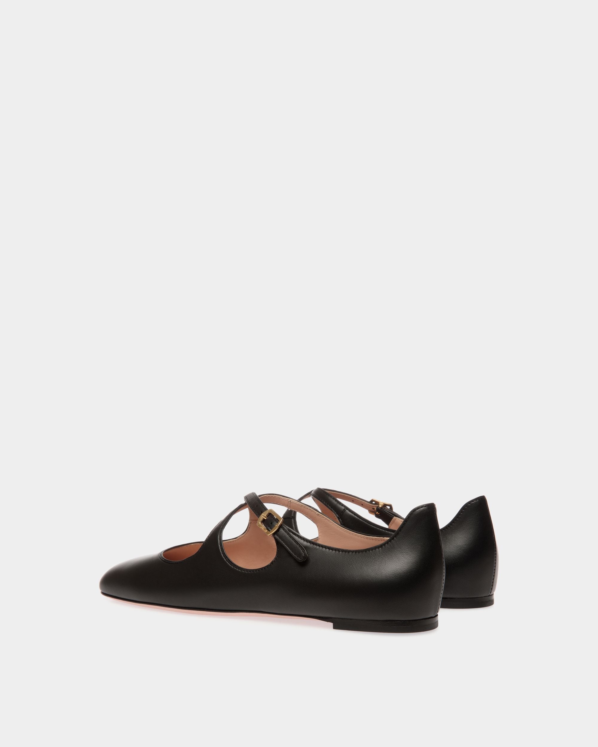 Ballerina Ballyrina In Pelle Nera - Donna - Bally - 04