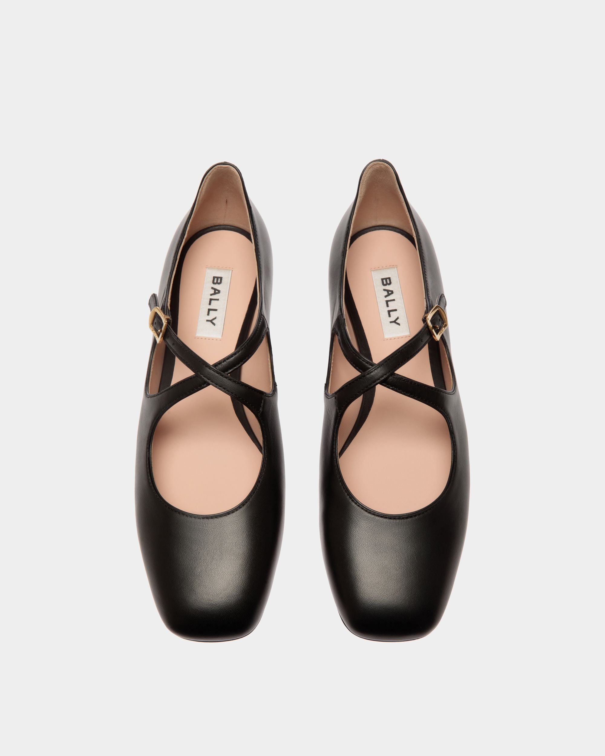 Ballerina Ballyrina In Pelle Nera - Donna - Bally - 05