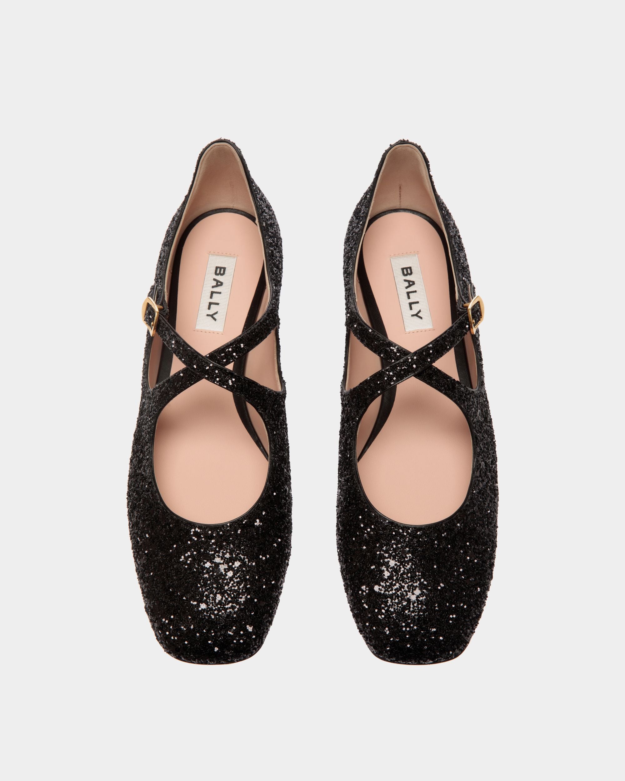 Ballerina Ballyrina In Glitter Nero - Donna - Bally - 04
