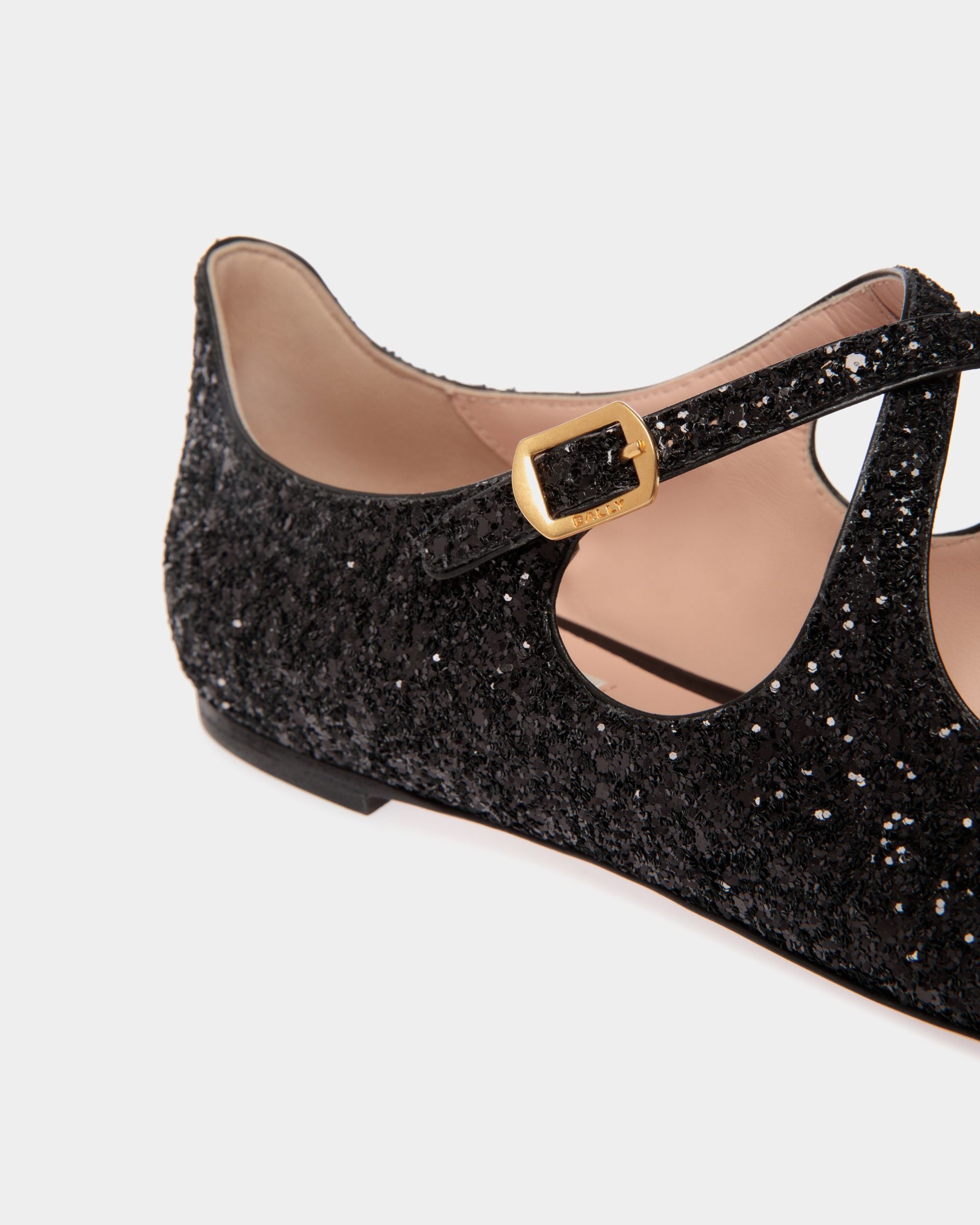 Ballerina Ballyrina In Glitter Nero - Donna - Bally - 05