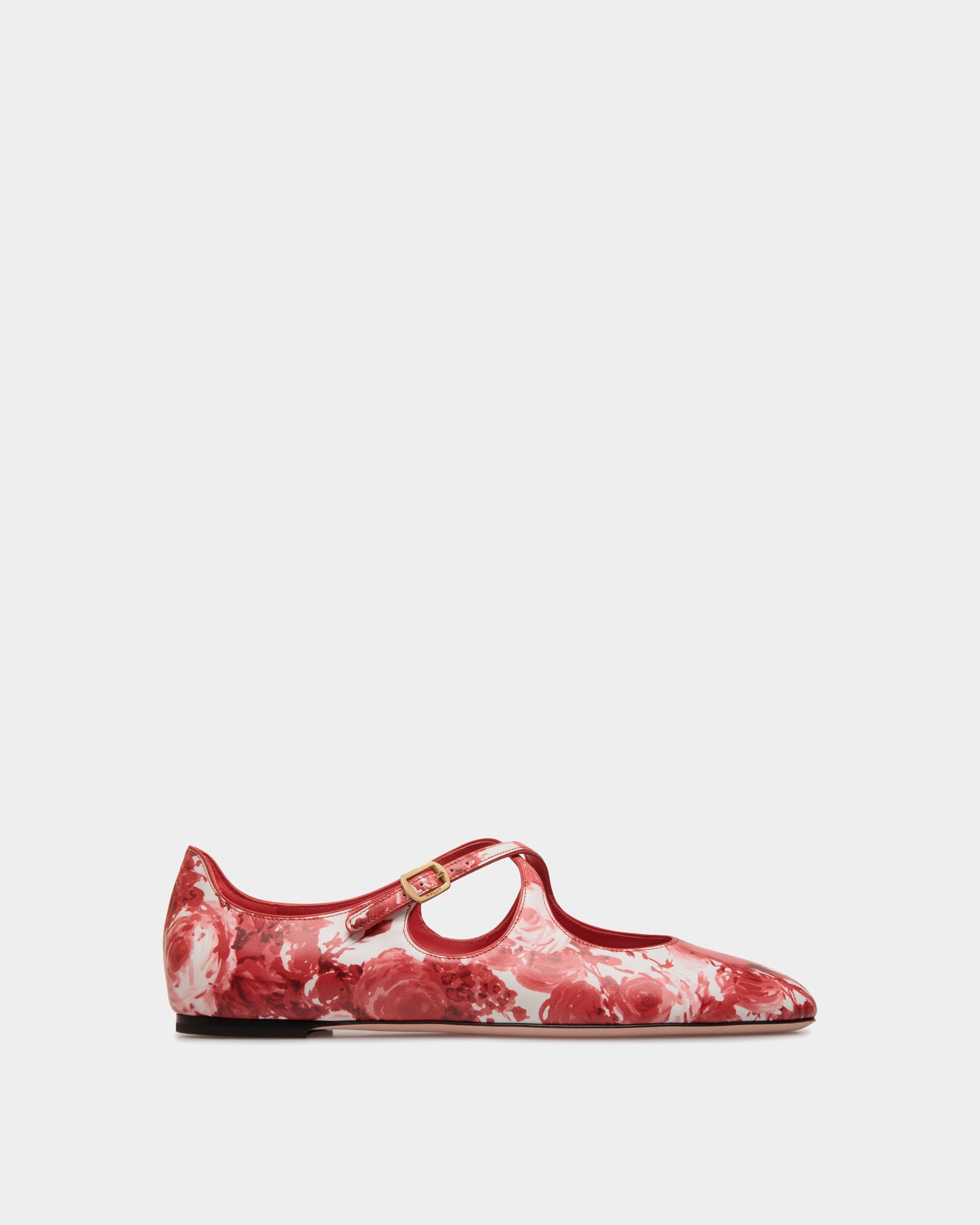 Ballerina Ballyrina In Pelle Rossa - Donna - Bally - 01