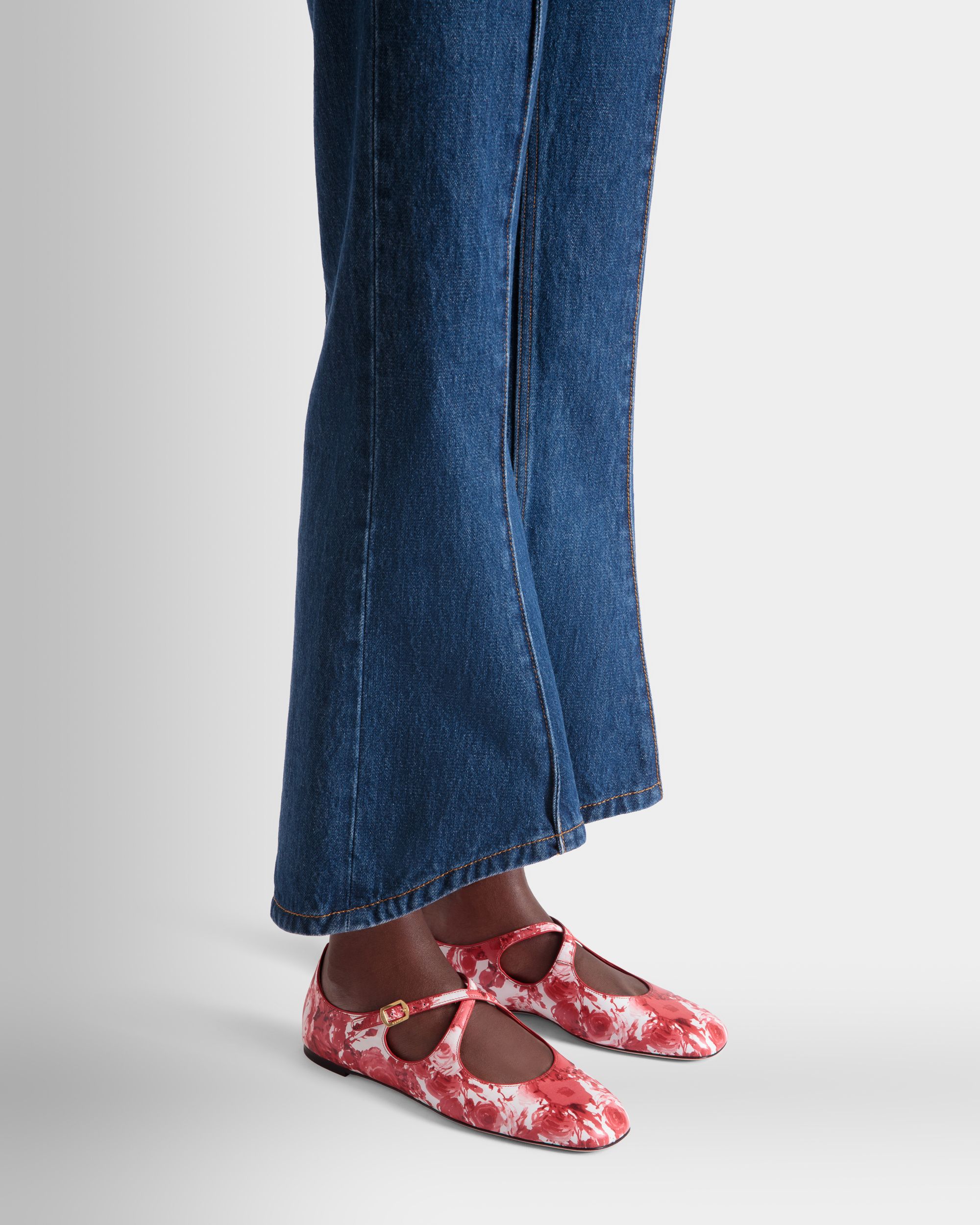 Ballerina Ballyrina In Pelle Rossa - Donna - Bally - 02