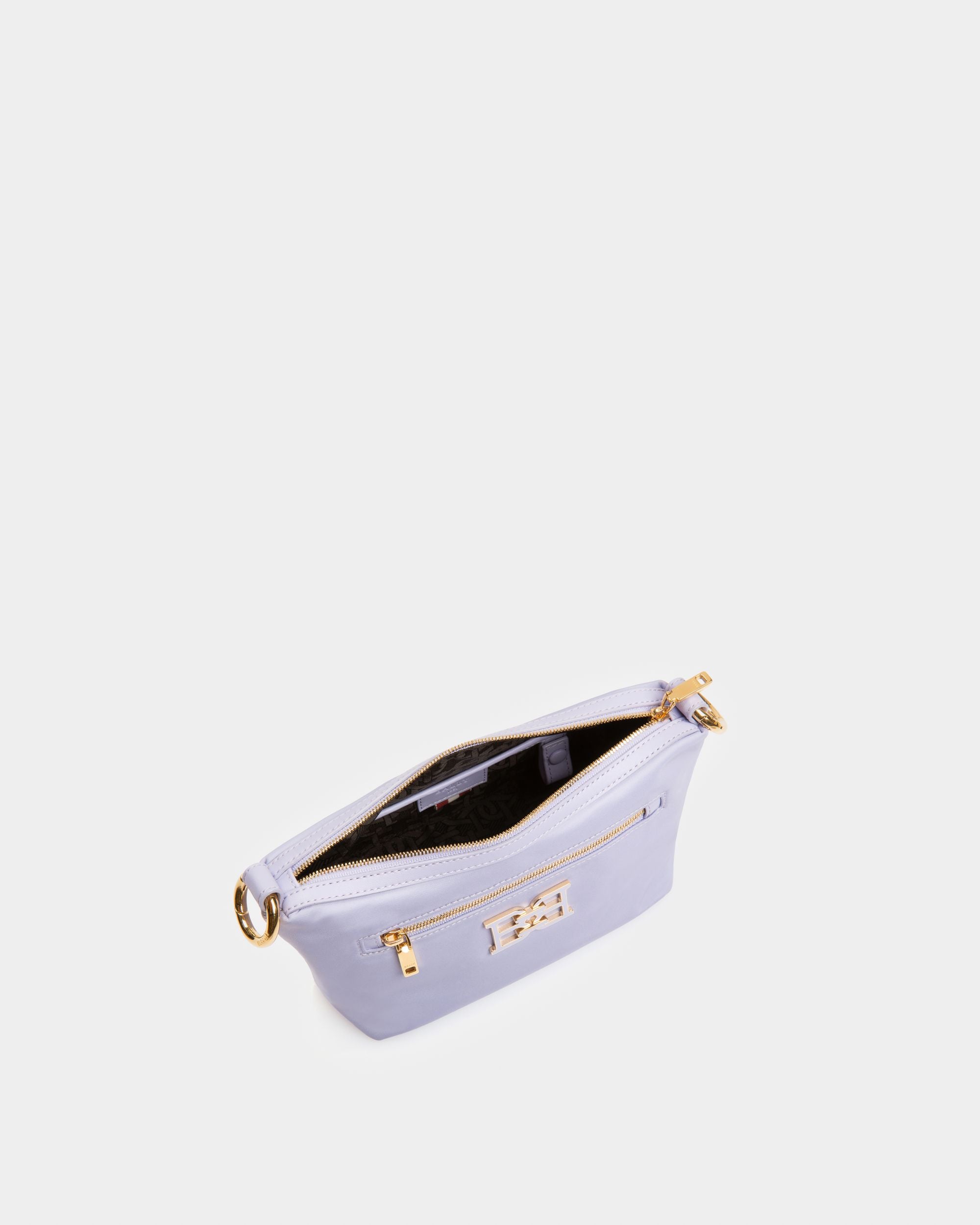 Eyfel Umhängetasche Aus Fliederfarbenem Nylon - Damen - Bally - 04