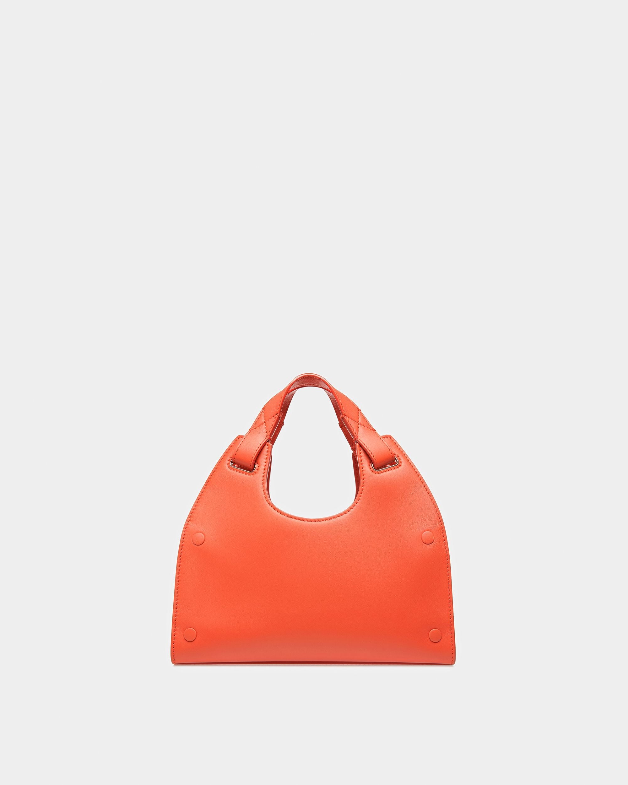 Ahres S Umhängetasche Aus Leder In Orange - Damen - Bally - 03