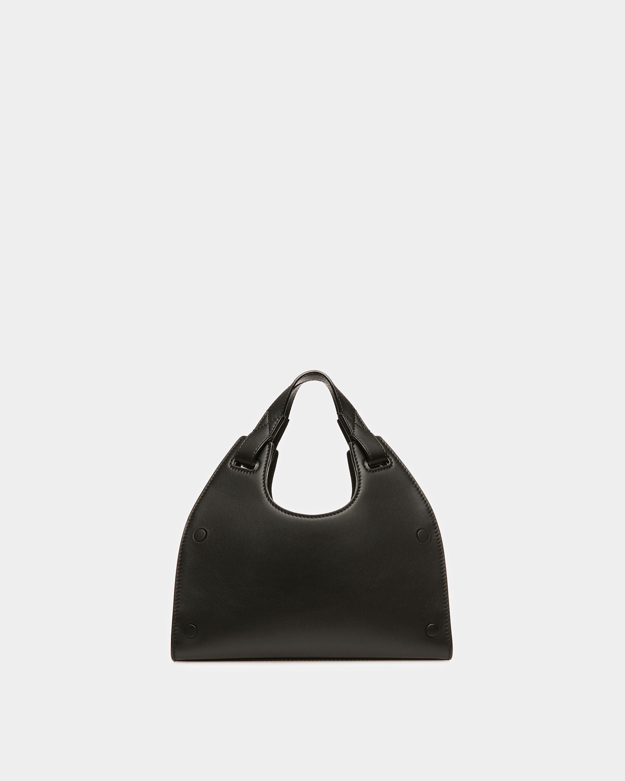 Ahres Small Borsa A Spalla In Pelle Nera - Donna - Bally - 09