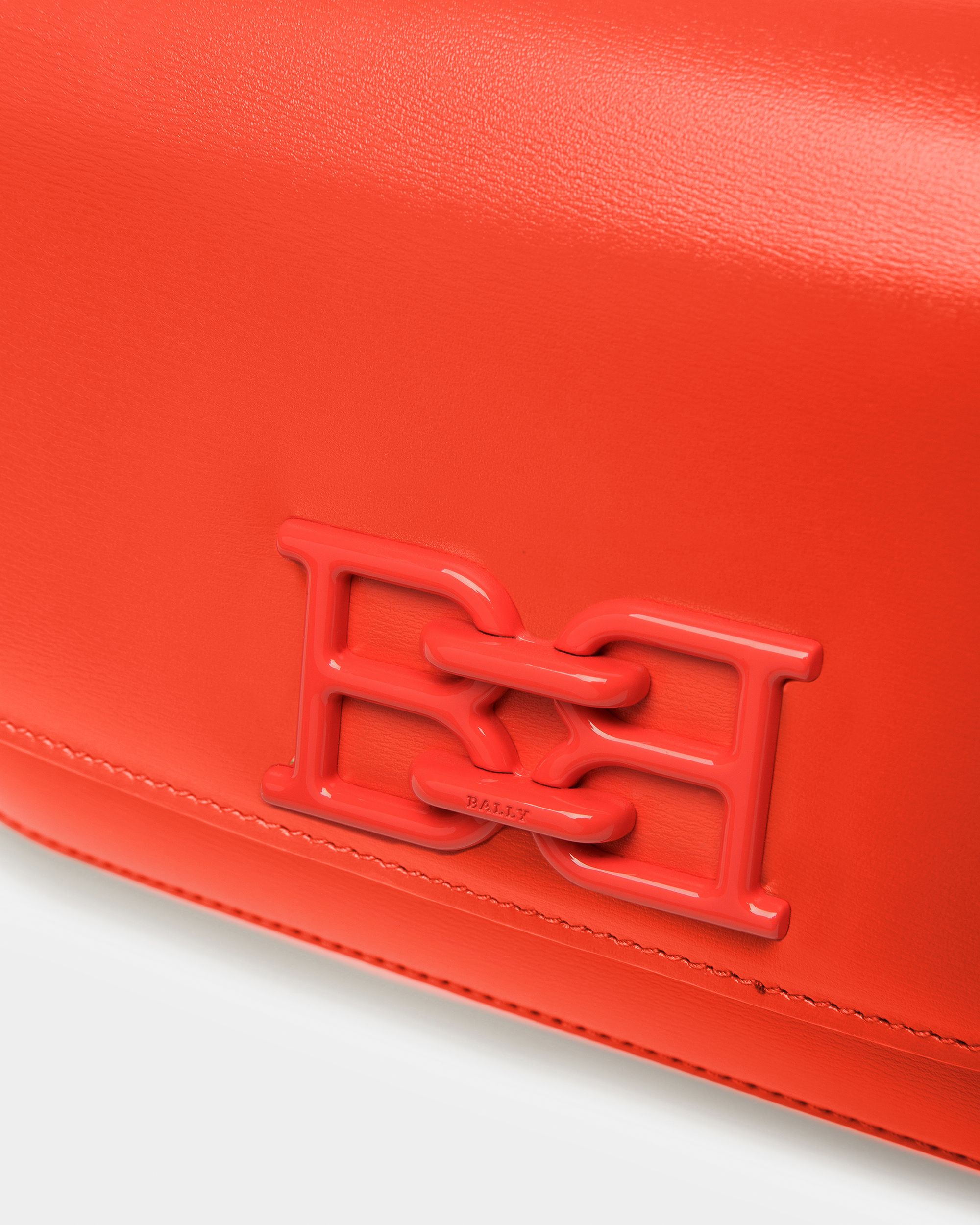 Brodye Borsa A Tracolla In Pelle Arancione - Donna - Bally - 04