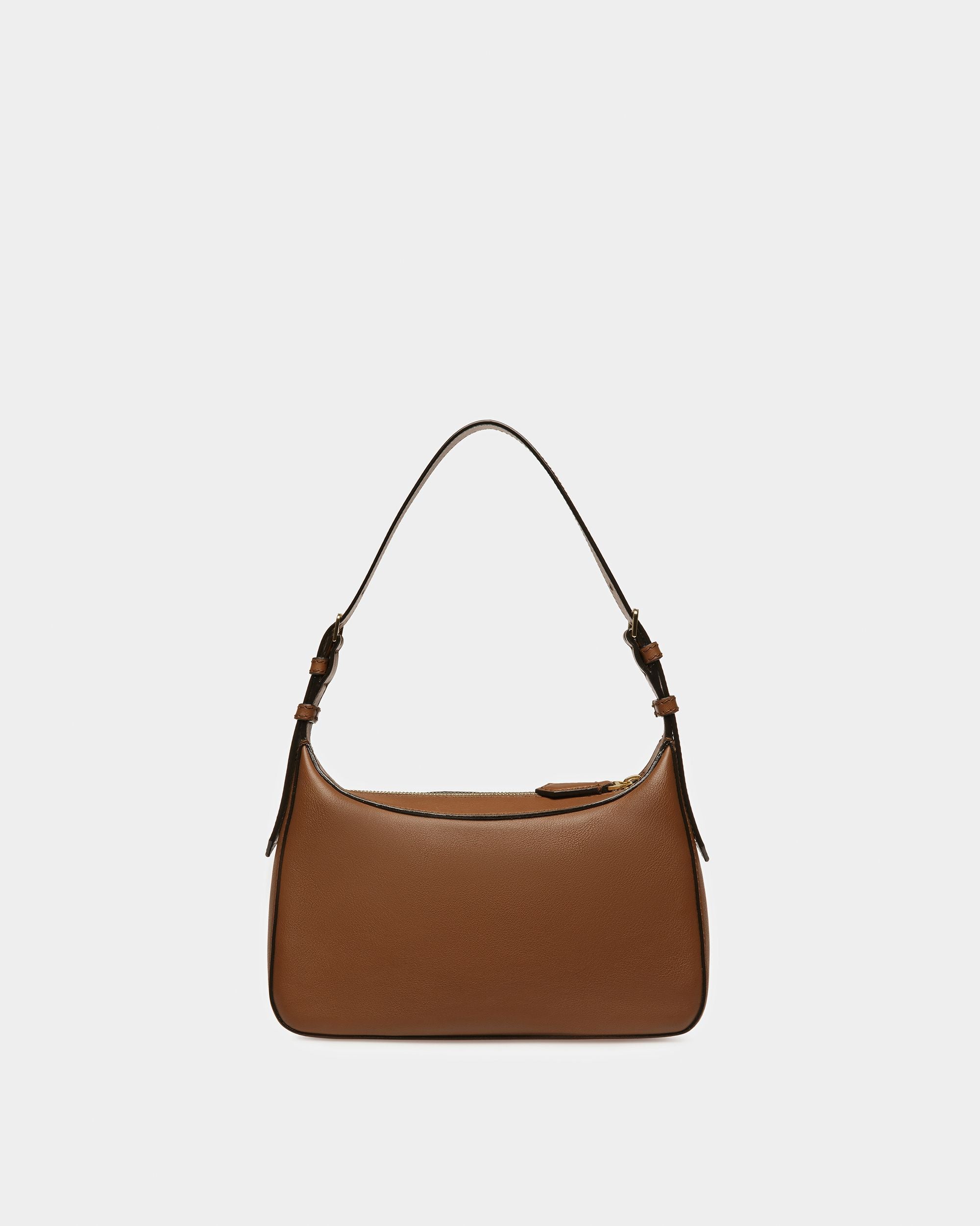 Coralye Umhängetasche Aus Leder In Braun - Damen - Bally - 03