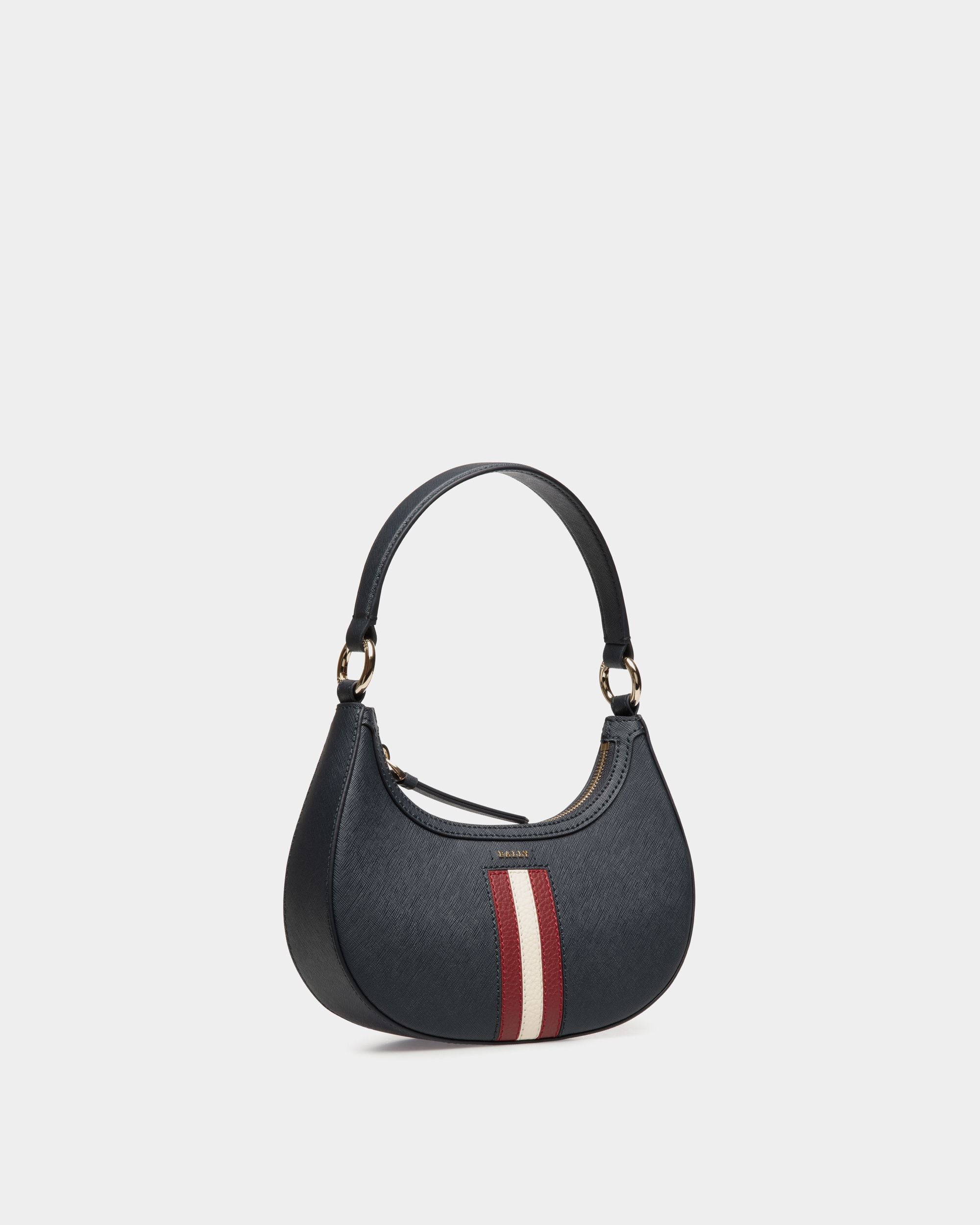 Cross Body In Blue Bovine Split - Damen - Bally - 03