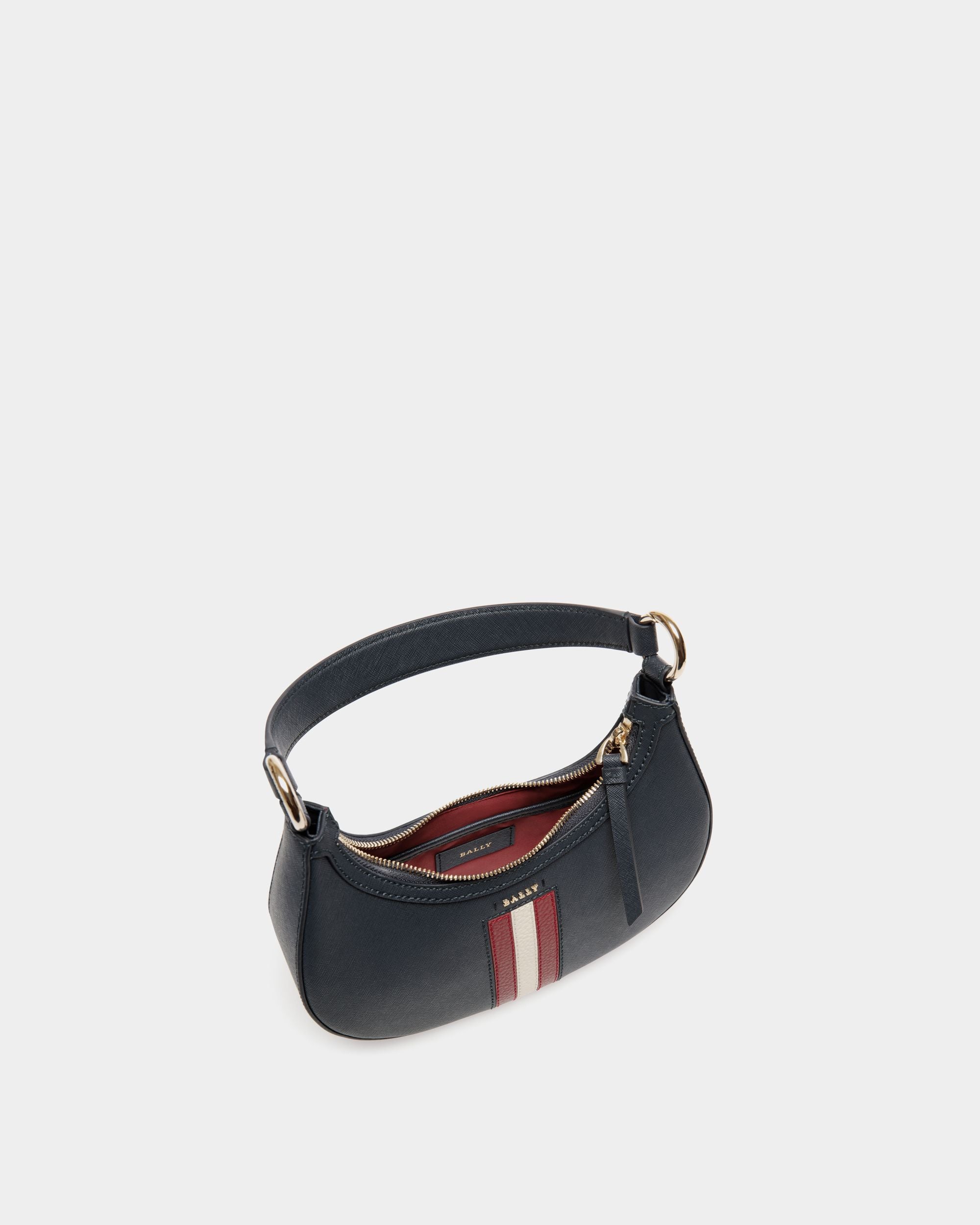 Cross Body In Blue Bovine Split - Damen - Bally - 04