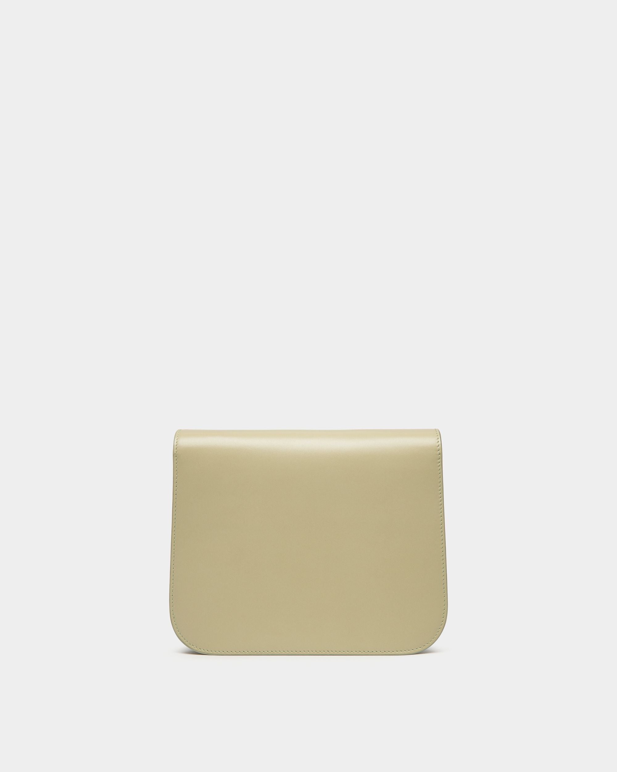 Ollam Crossbody Bag In Light Green Leather - Women's - Bally - 02