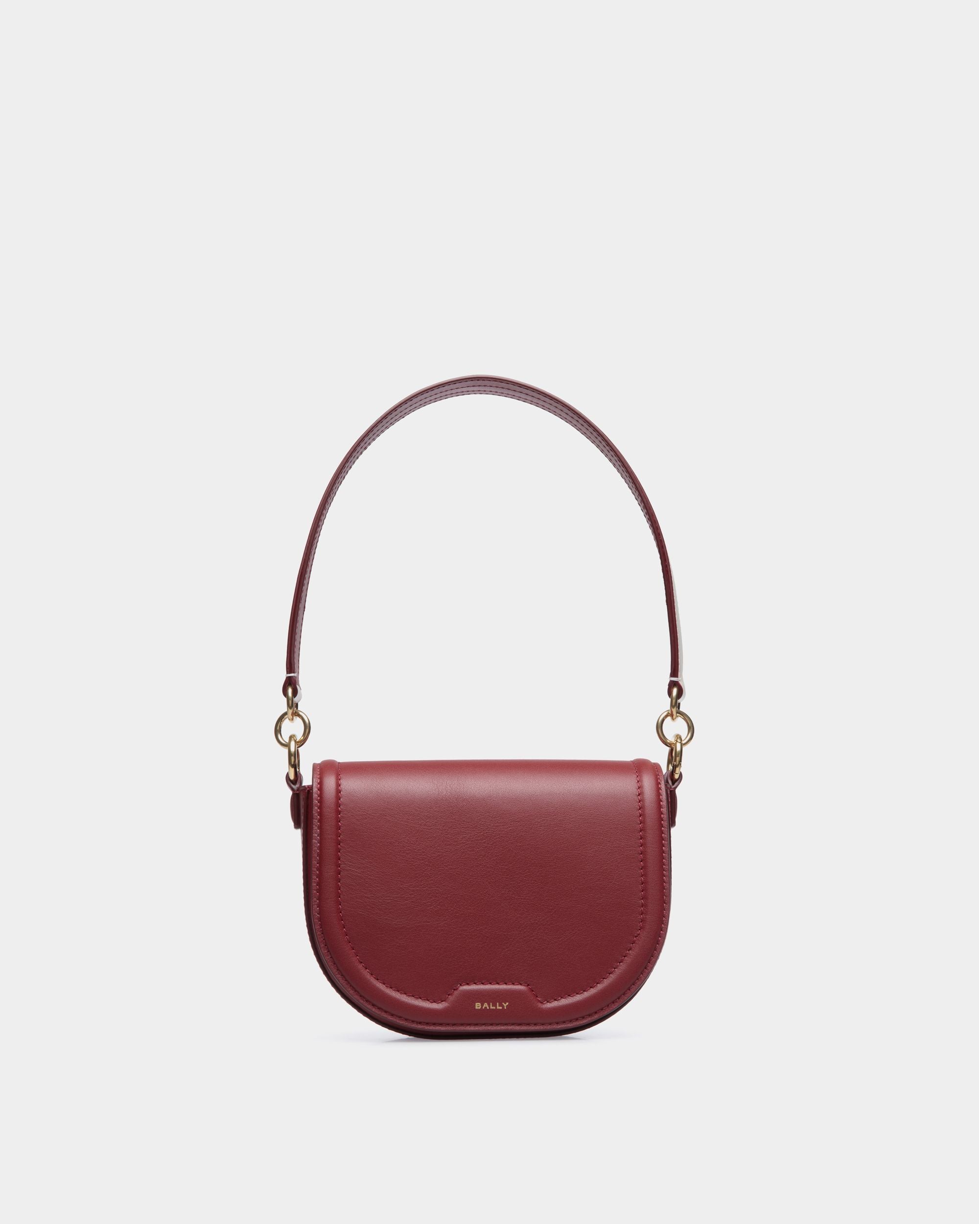 Code Cross Body In Red Bovine - Women's - Bally - 01