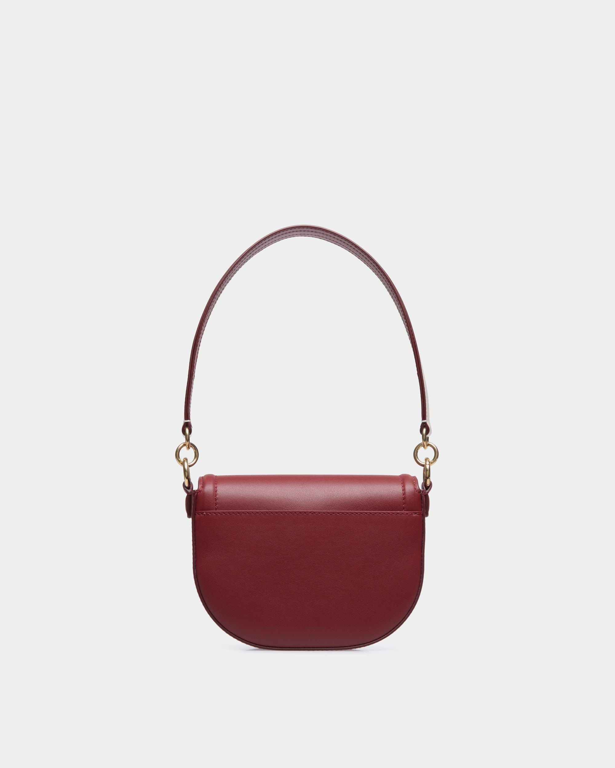 Code Cross Body In Red Bovine - Women's - Bally - 02