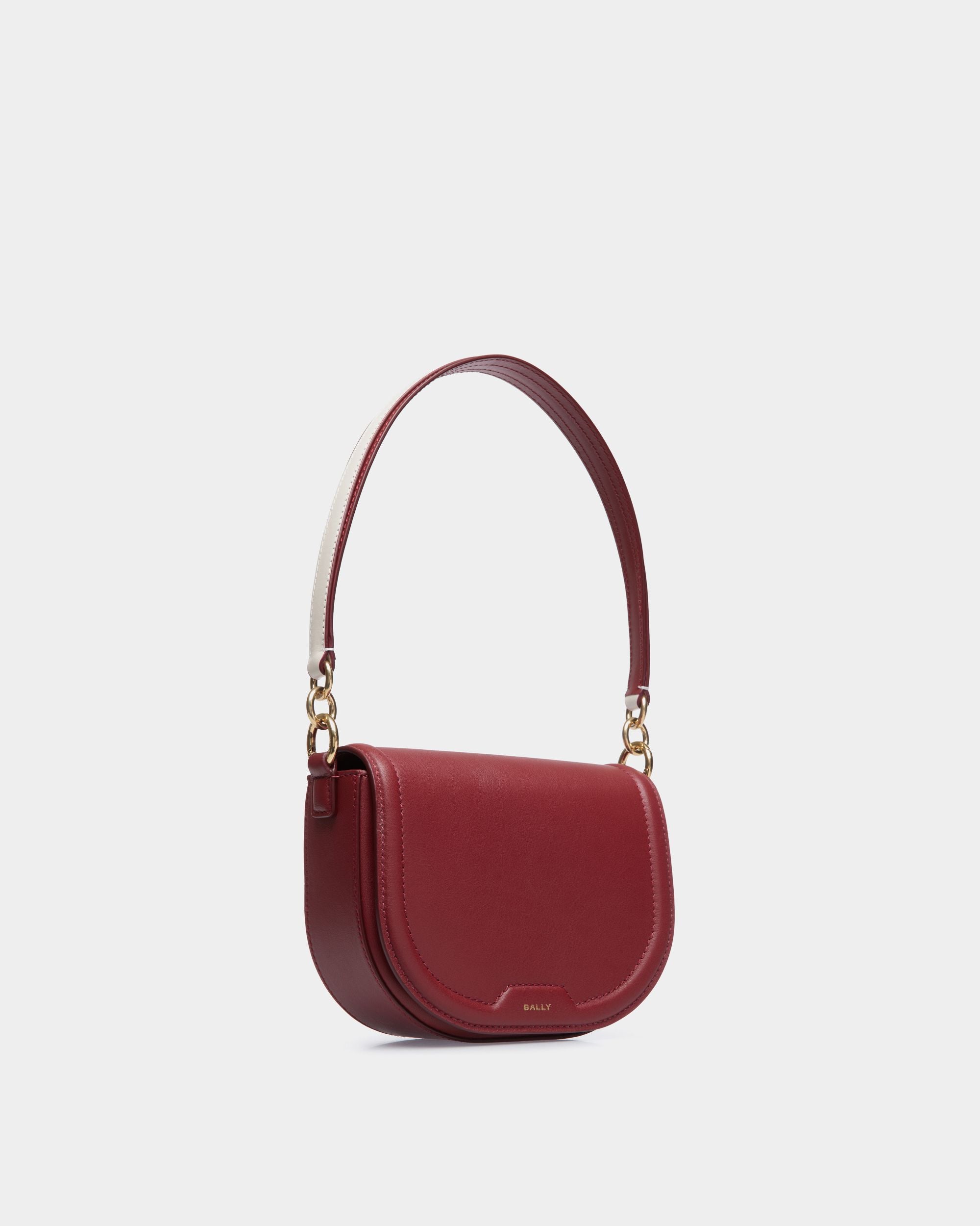 Code Cross Body In Red Bovine - Women's - Bally - 03