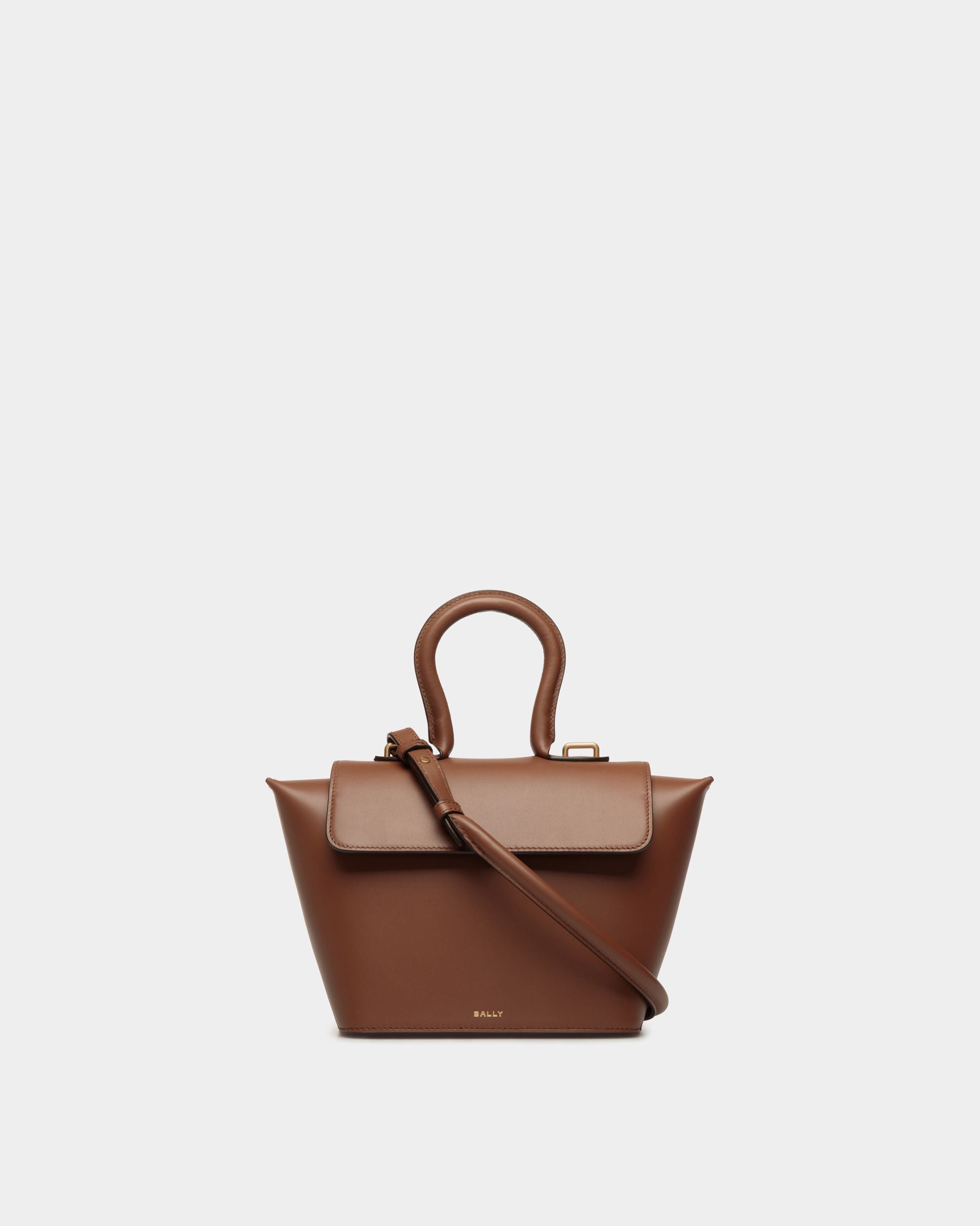 Borsa A Mano Belle In Pelle Marrone - Donna - Bally - 01