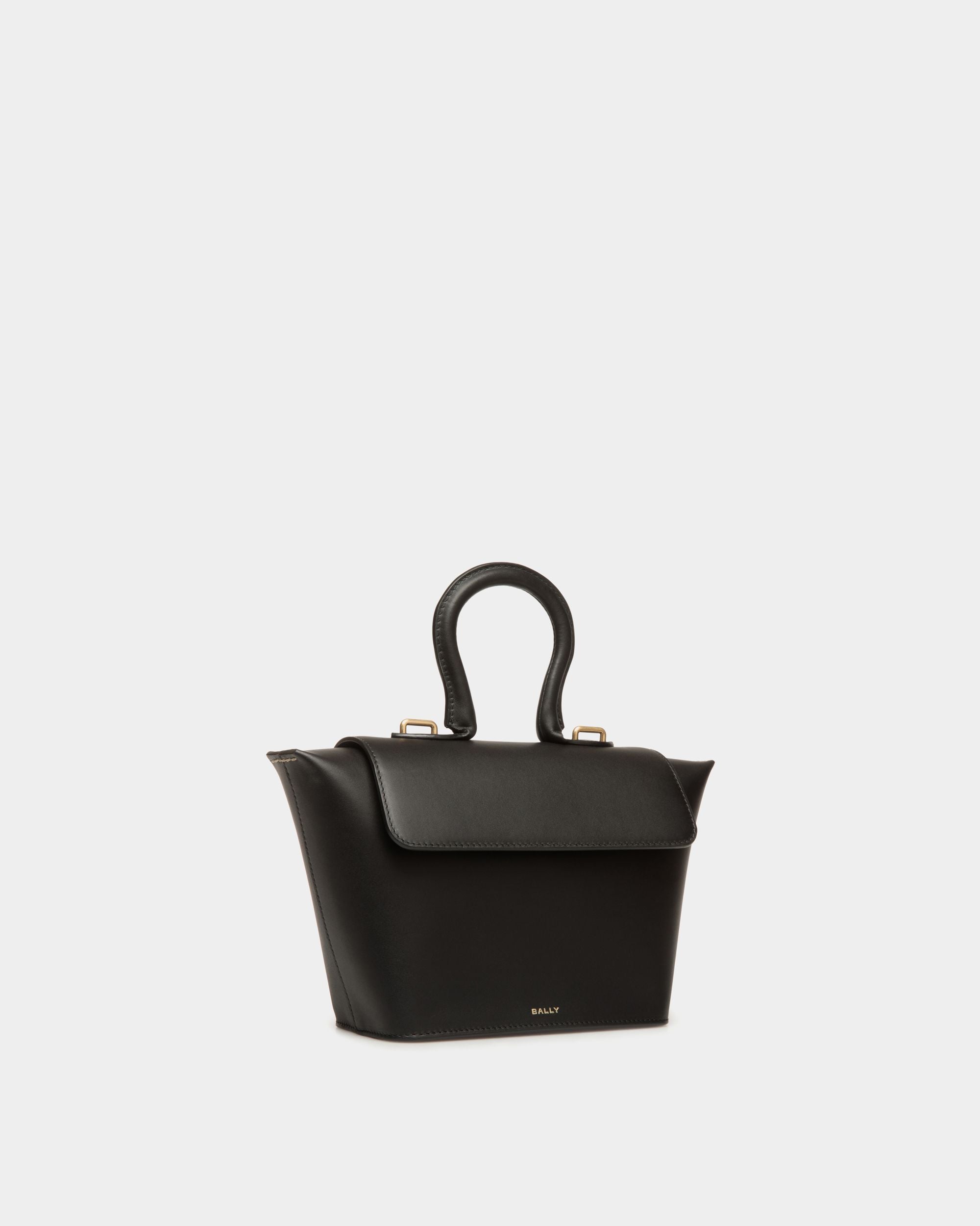 Borsa A Mano Belle In Pelle Nera - Donna - Bally - 03
