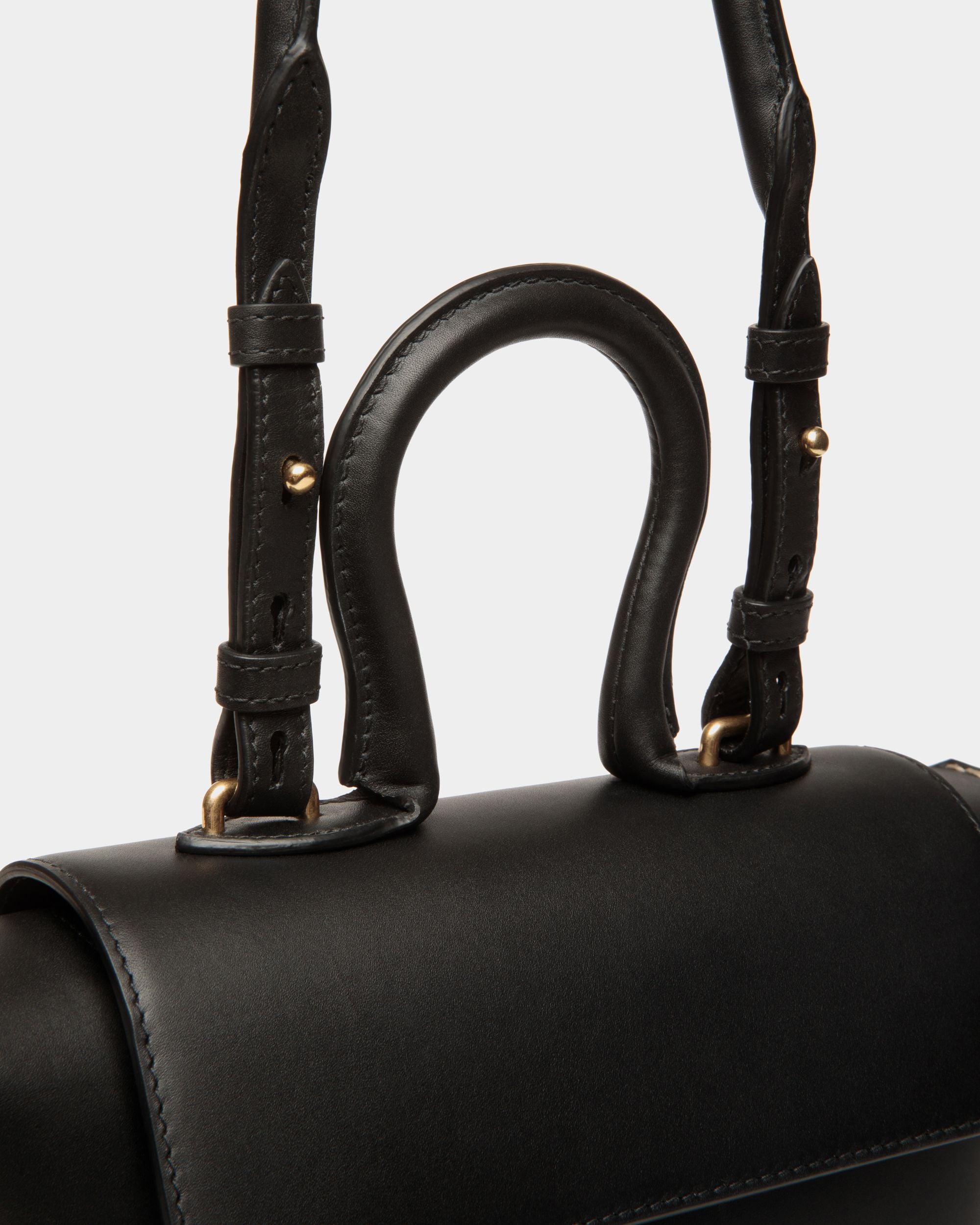 Borsa A Mano Belle In Pelle Nera - Donna - Bally - 05
