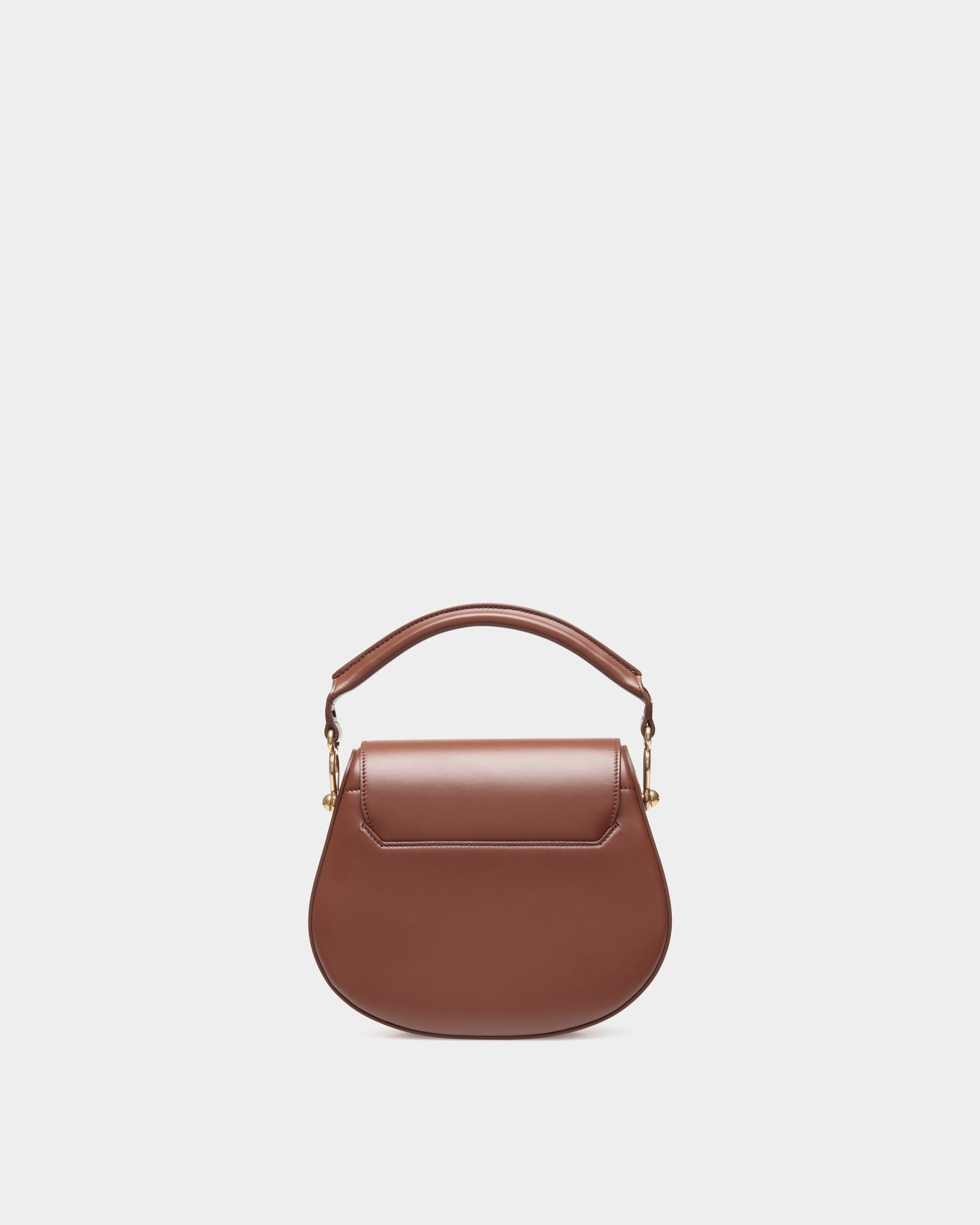 Lune Umhängetasche Aus Leder In Braun - Women's - Bally - 03