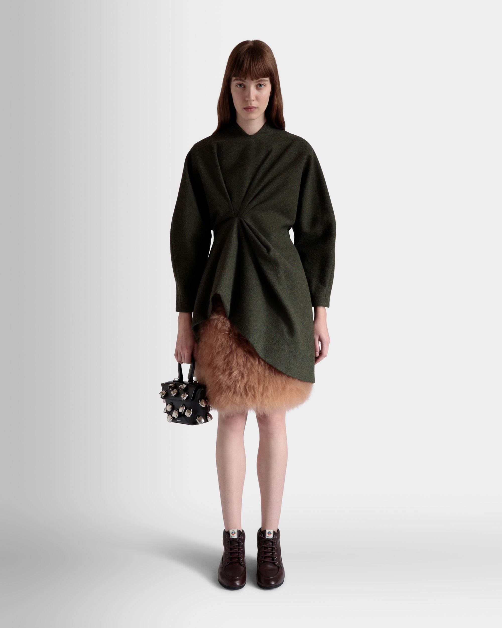 Belle Minibag In Black Leather with Bells - Donna - Bally - 02