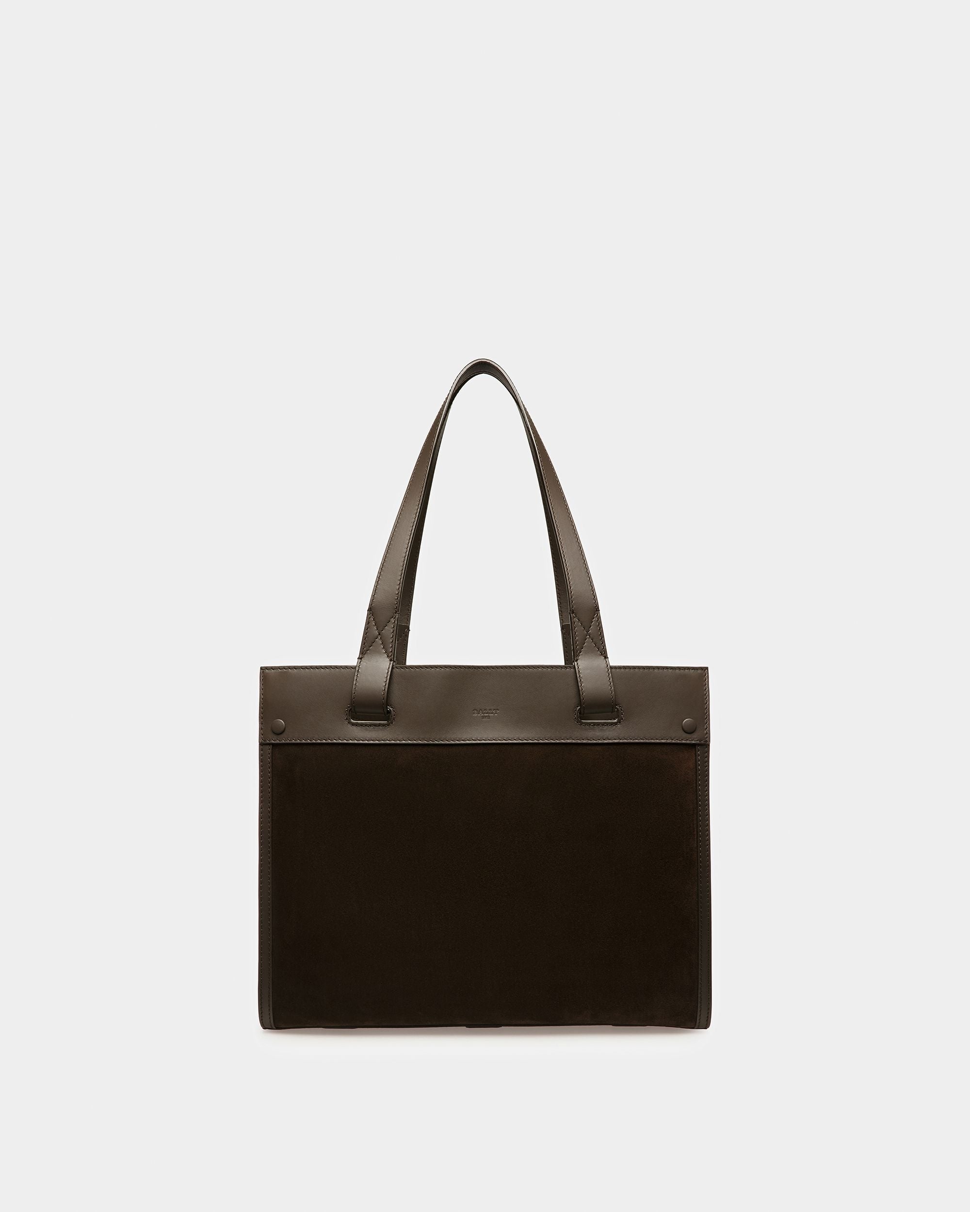 Arystea Tragetasche Aus Leder In Braun - Damen - Bally - 07
