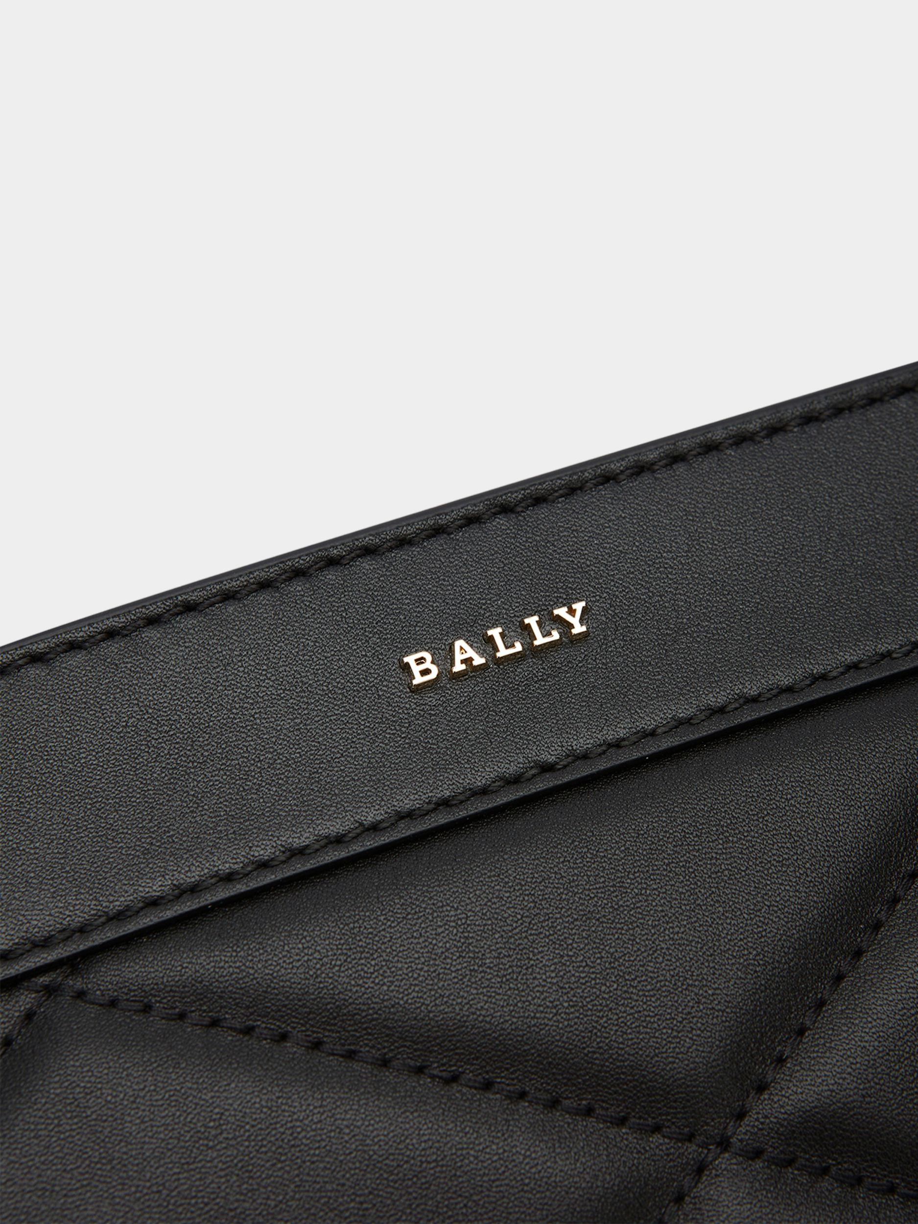 Tote Bag In Pelle Nera - Donna - Bally - 05