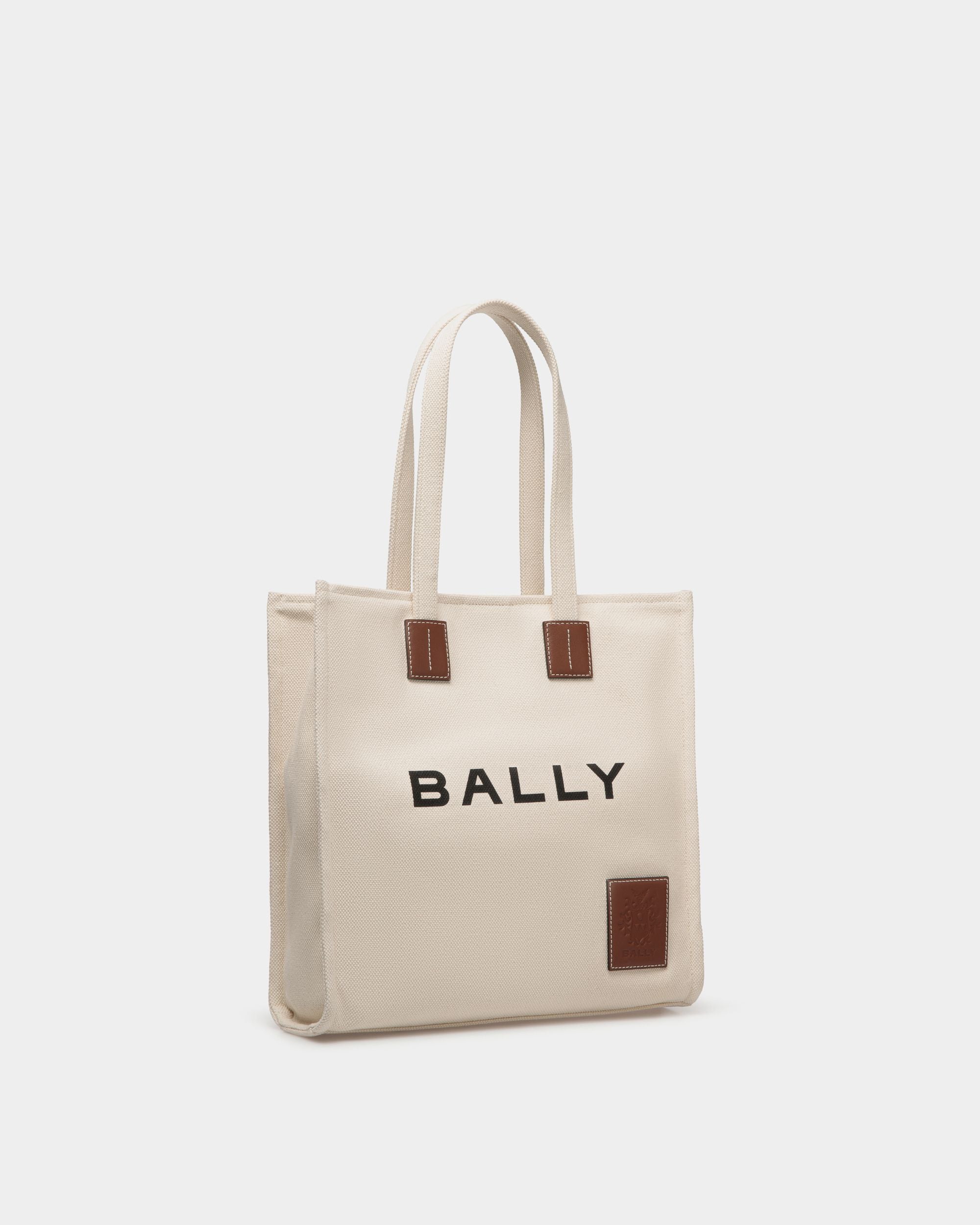 Sac Cabas Akelei En Toile - Femme - Bally - 04