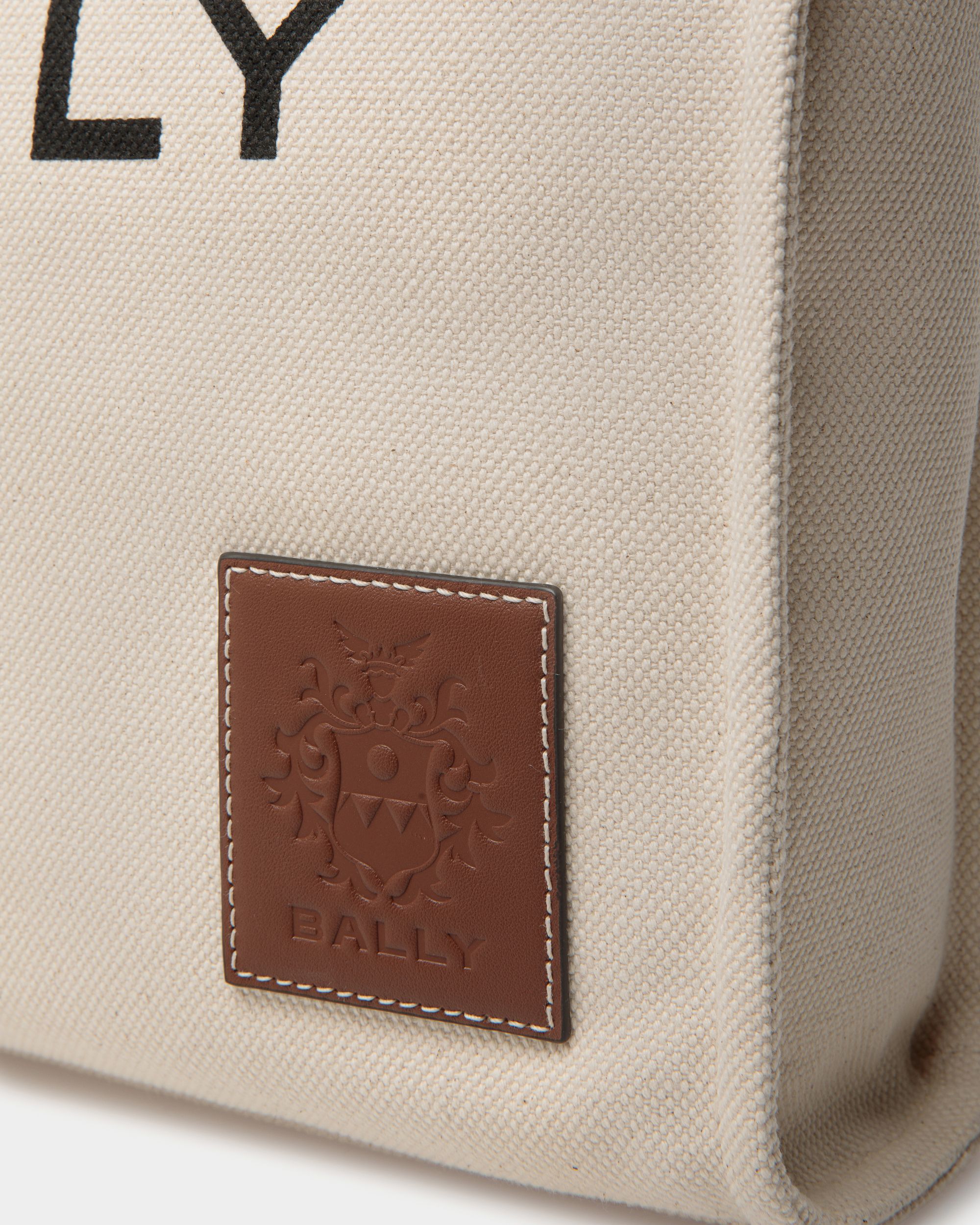 Sac Cabas Akelei En Toile - Femme - Bally - 06