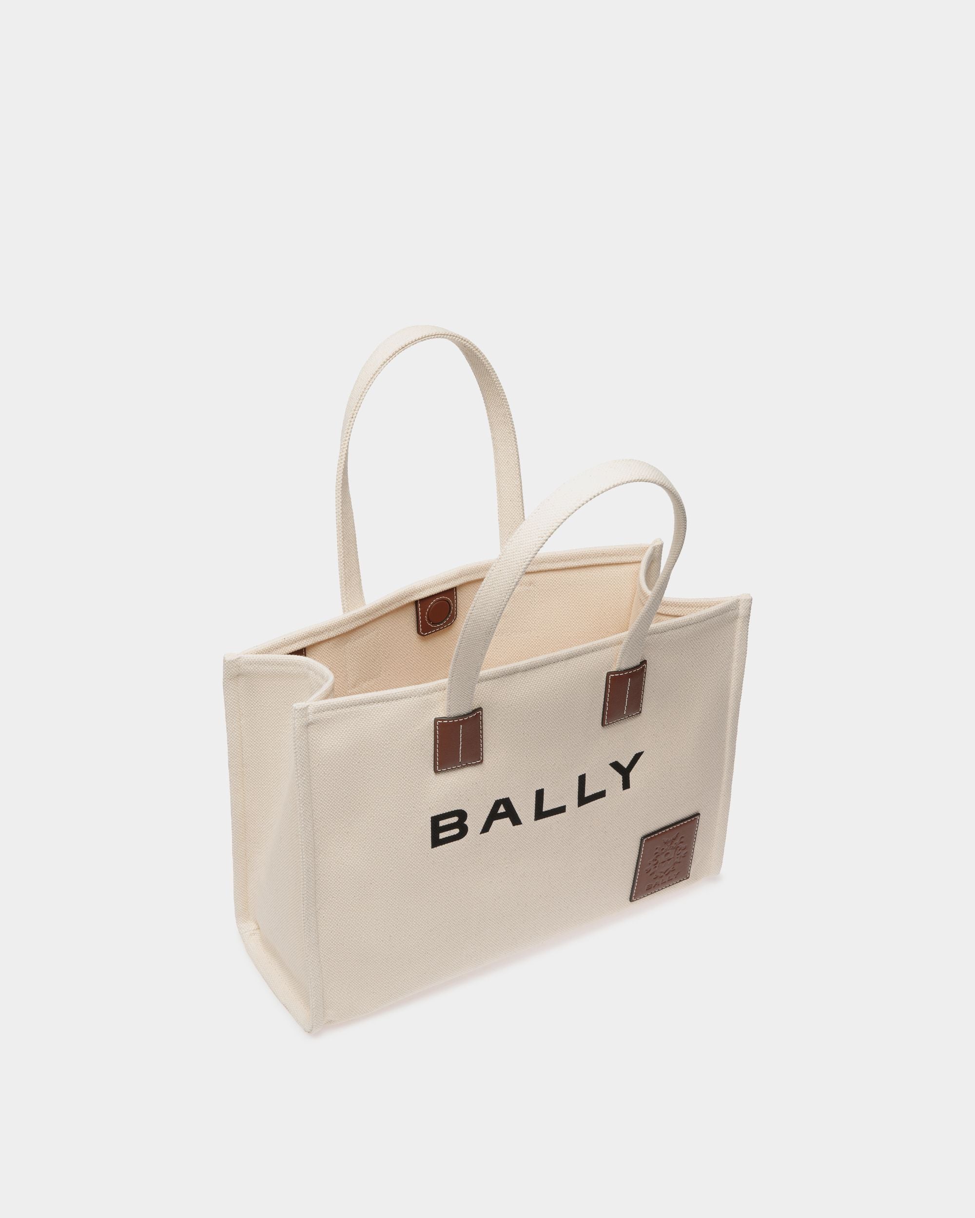 Akelei Tragetasche Aus Canvas - Donna - Bally - 05