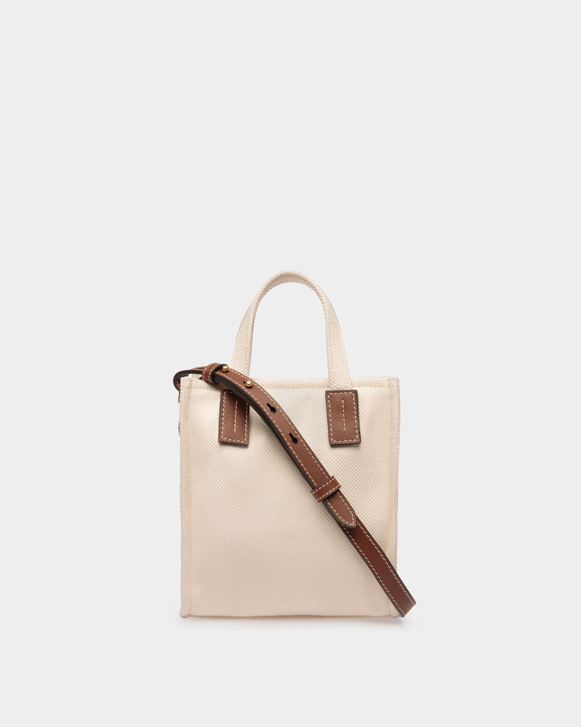 Tote Bag Mini Akelei In Tela - Donna - Bally - 02