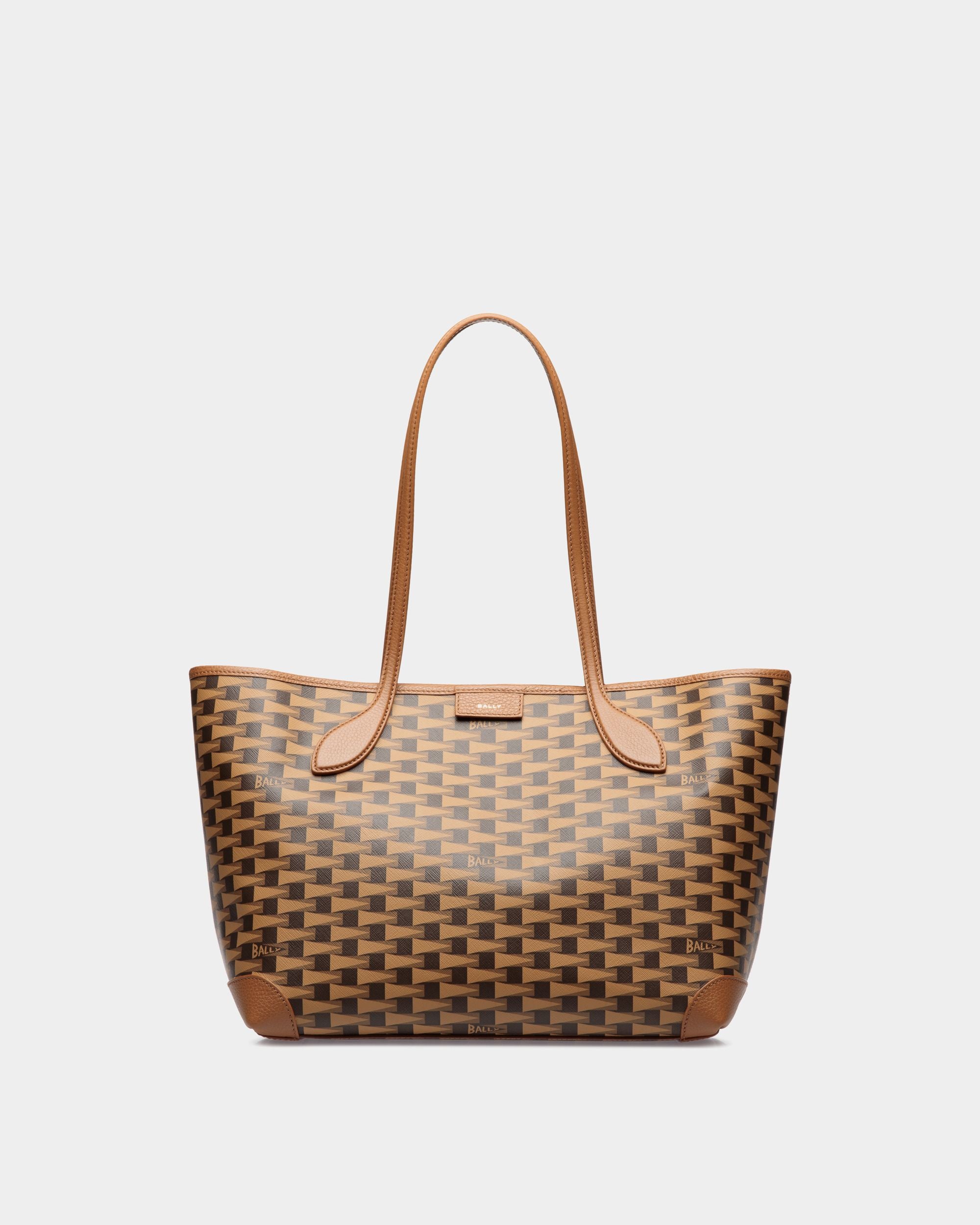 Tote Bag Pennant Marrone - Donna - Bally - 01