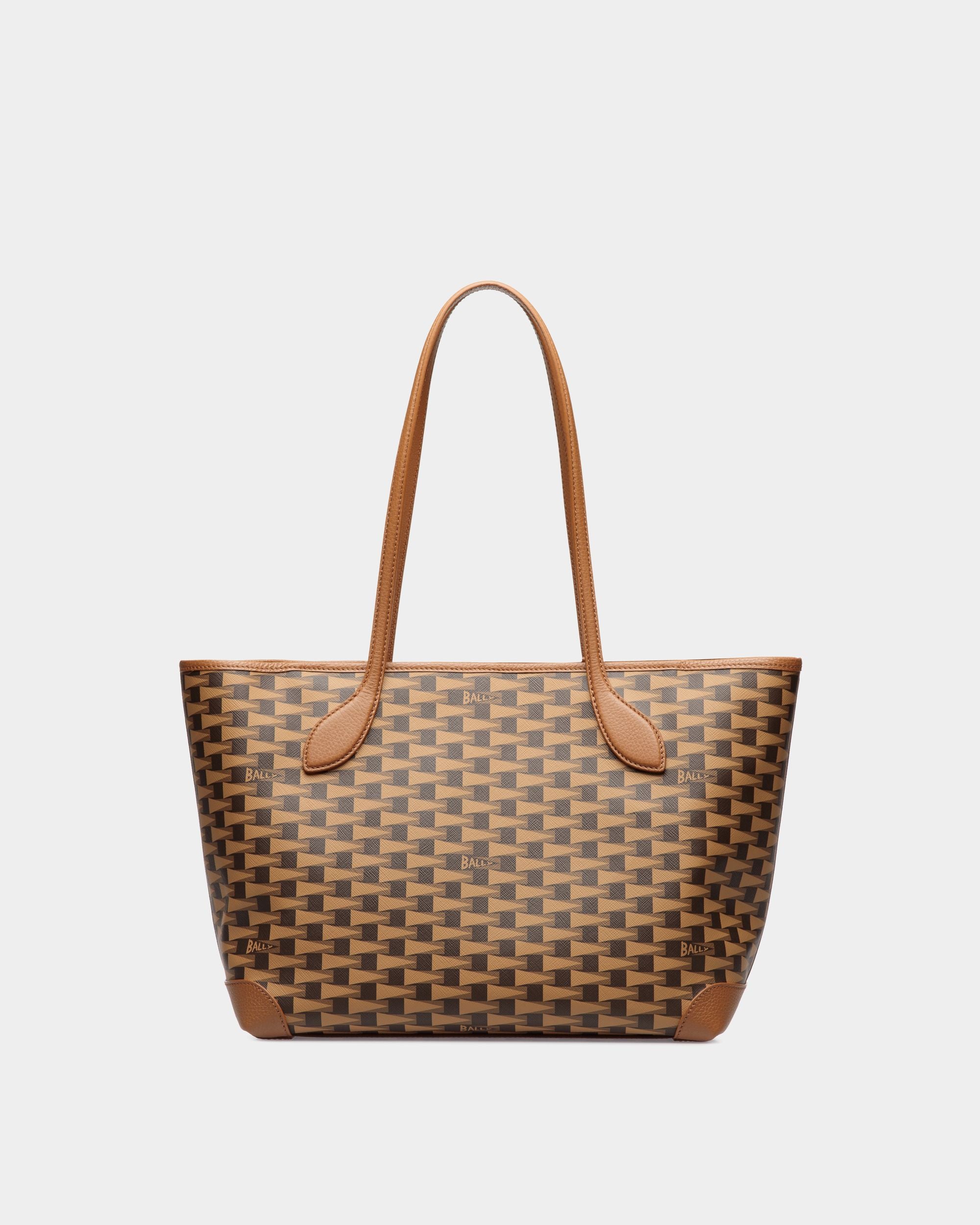 Tote Bag Pennant Marrone - Donna - Bally - 03