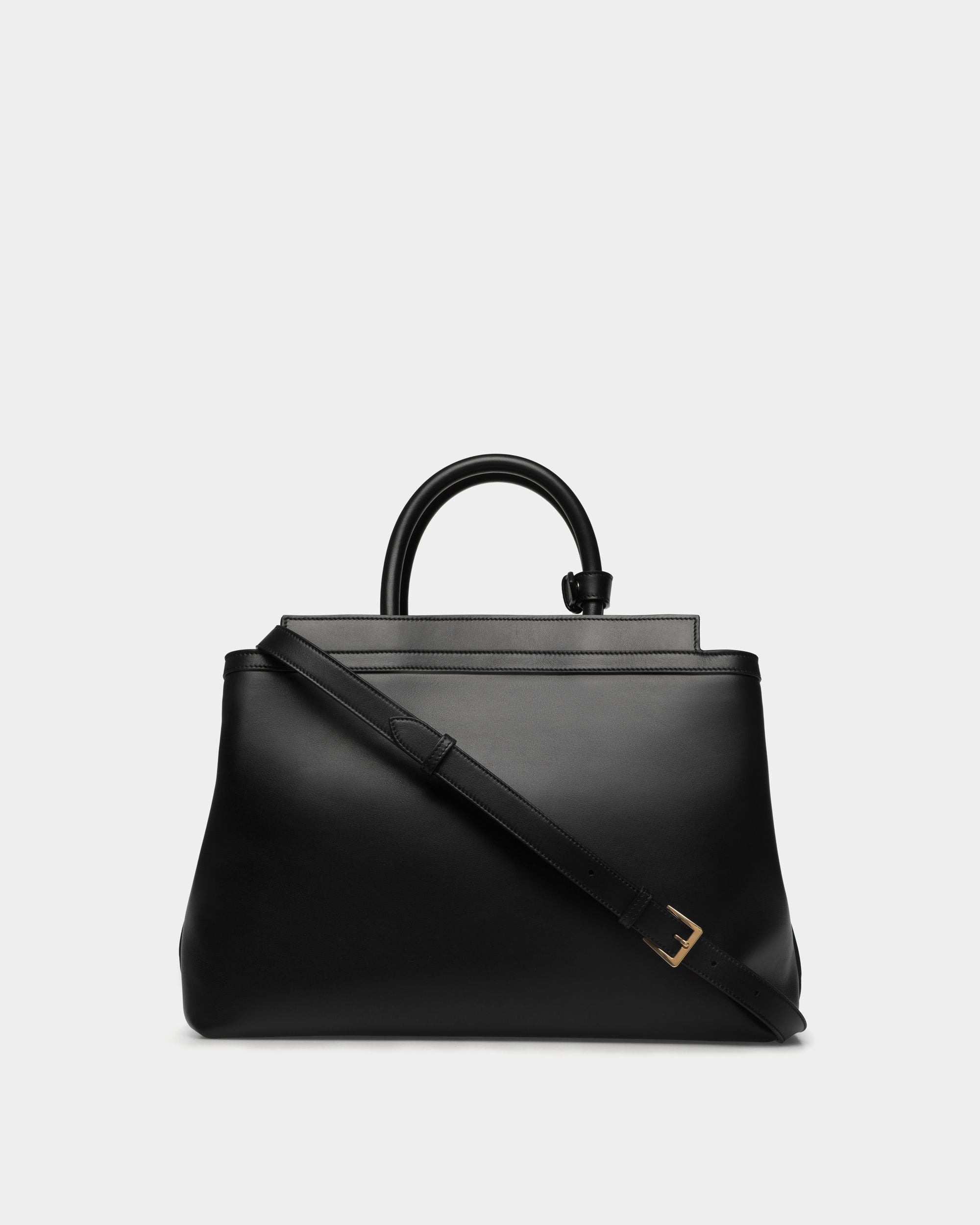 Deco Tragetasche Aus Leder In Schwarz - Damen - Bally - 03