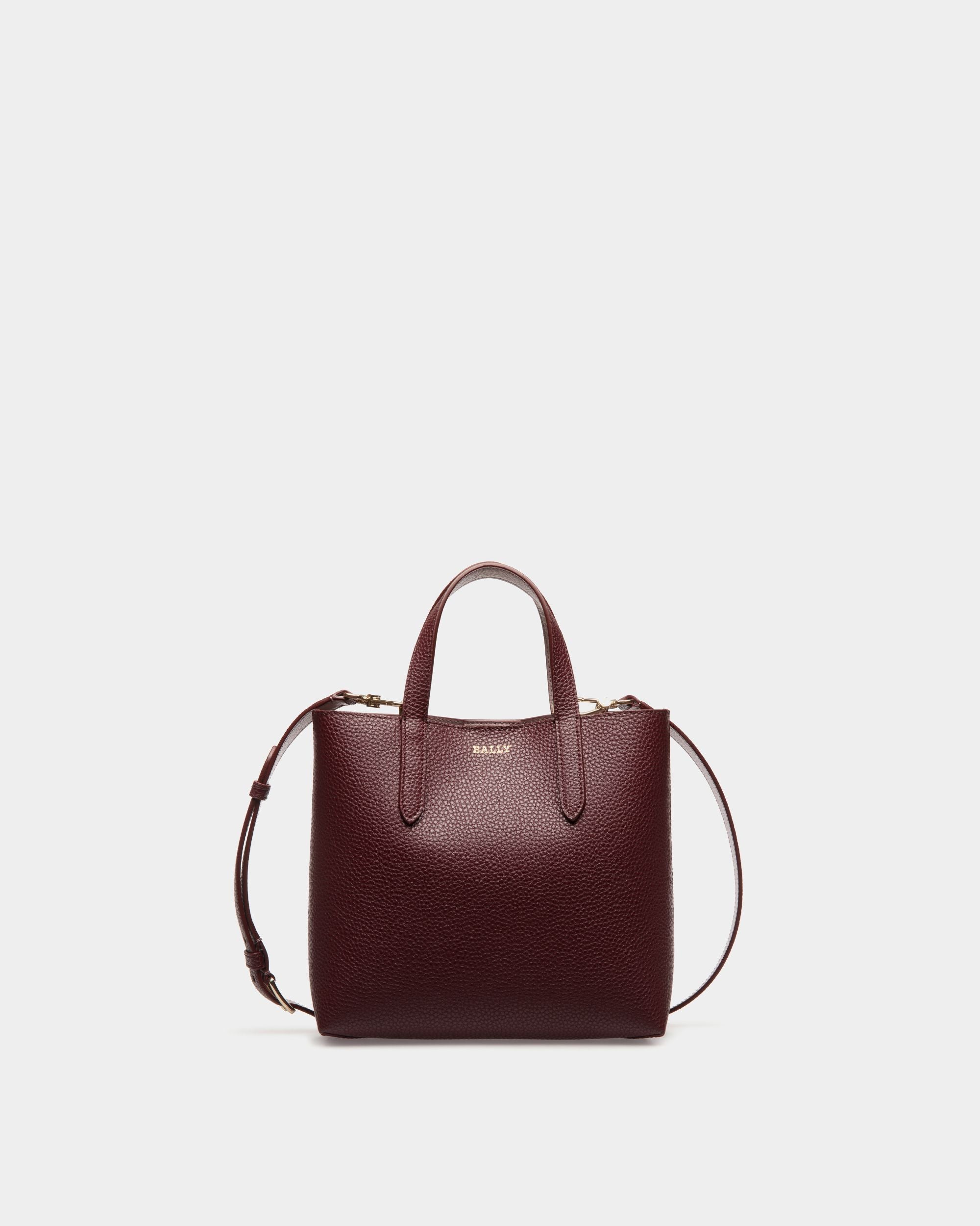 Tote In Pink Leather - Femme - Bally - 01