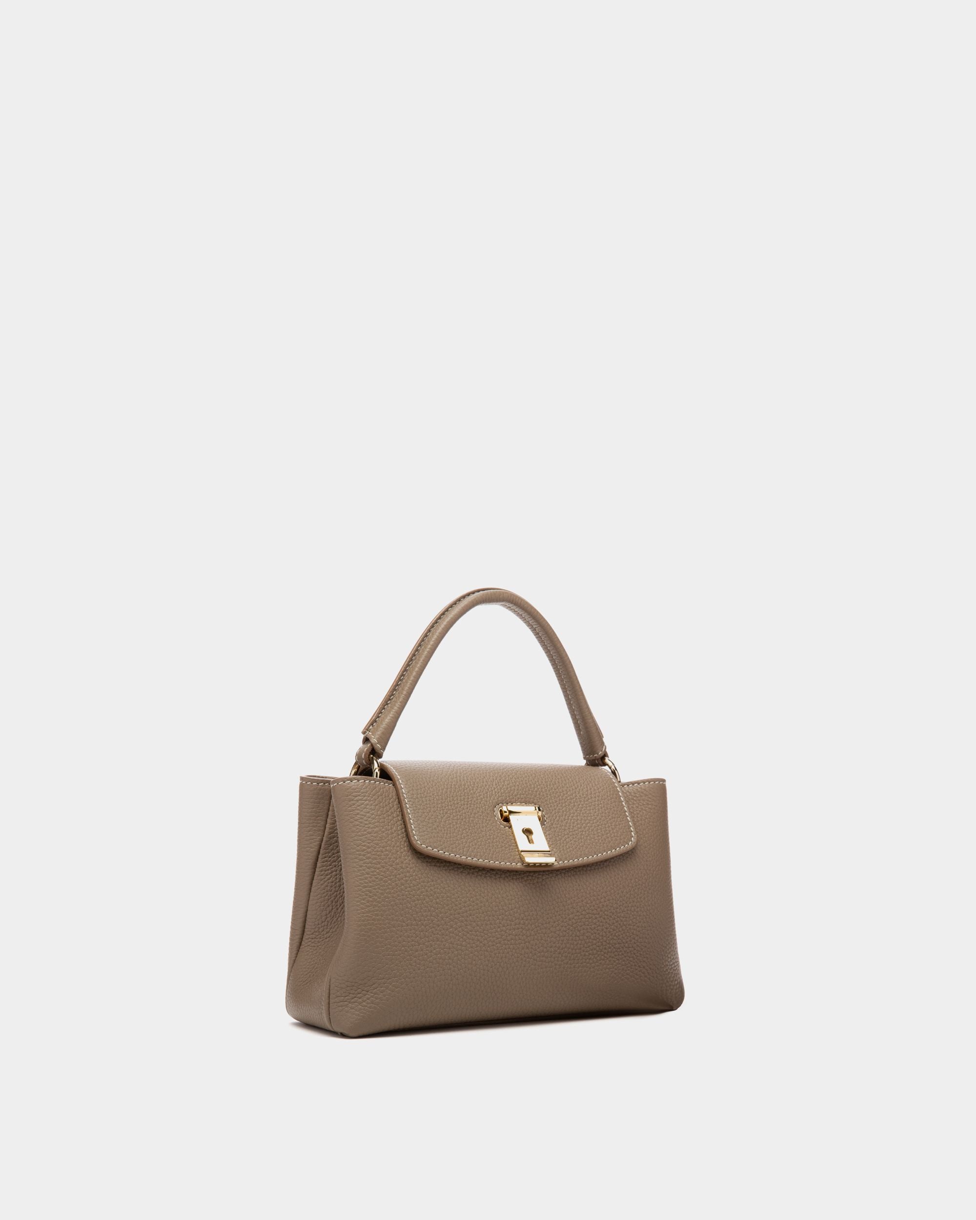 Layka Henkeltasche Aus Leder In Hellbraun - Women's - Bally - 03