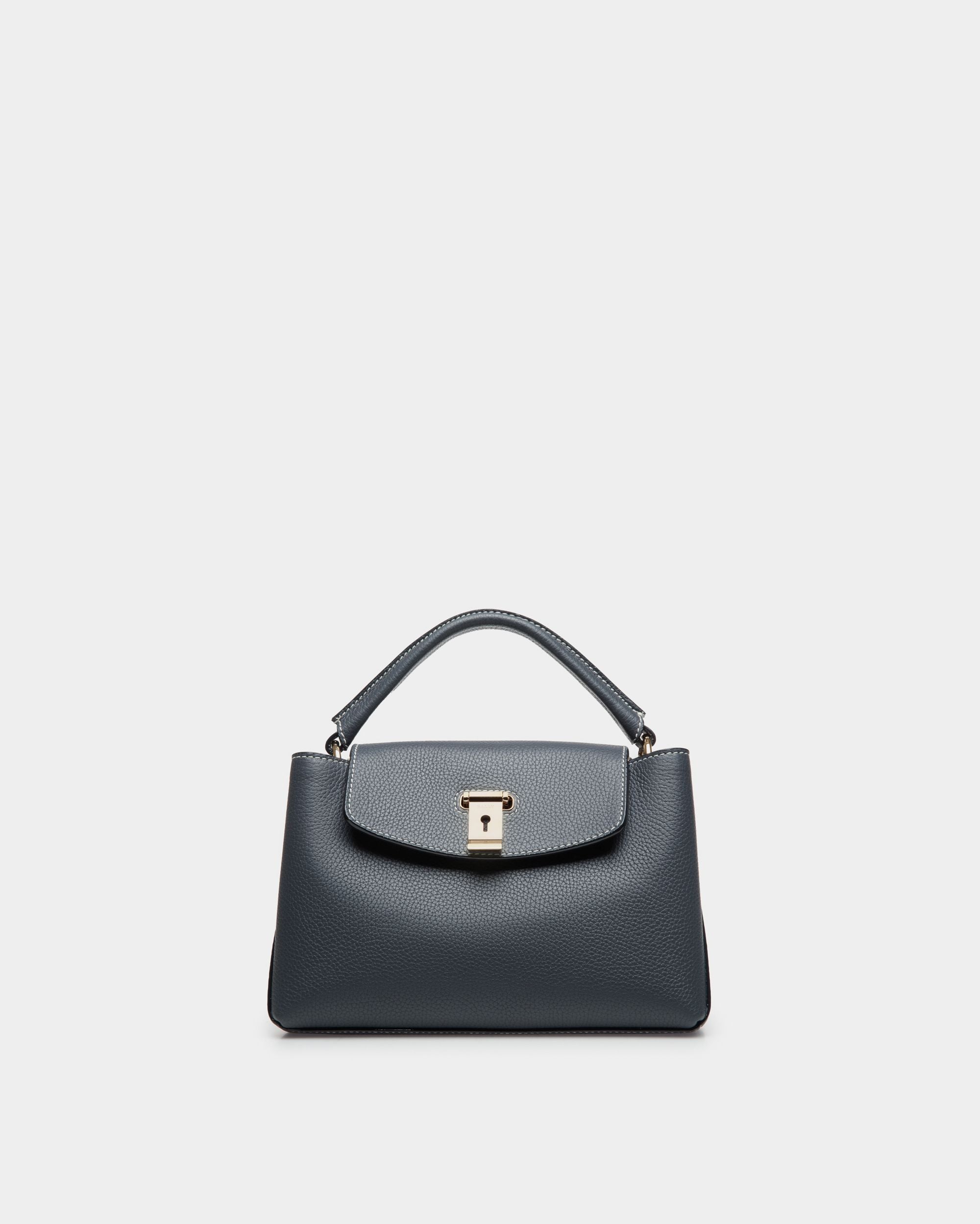Kleine Lock Me Henkeltasche Aus Leder - Damen - Bally - 01