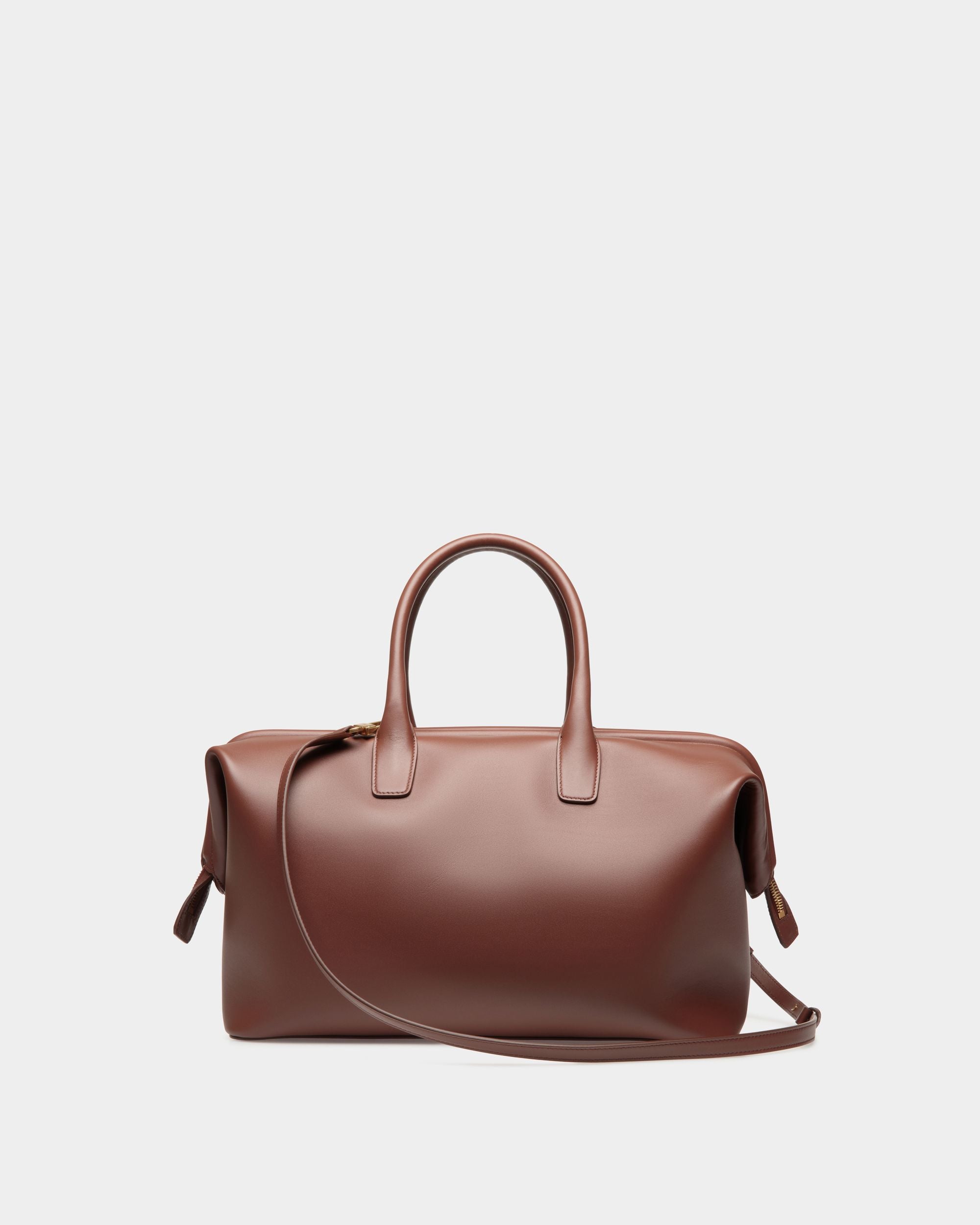 Belle Henkeltasche Aus Leder In Braun - Damen - Bally - 02