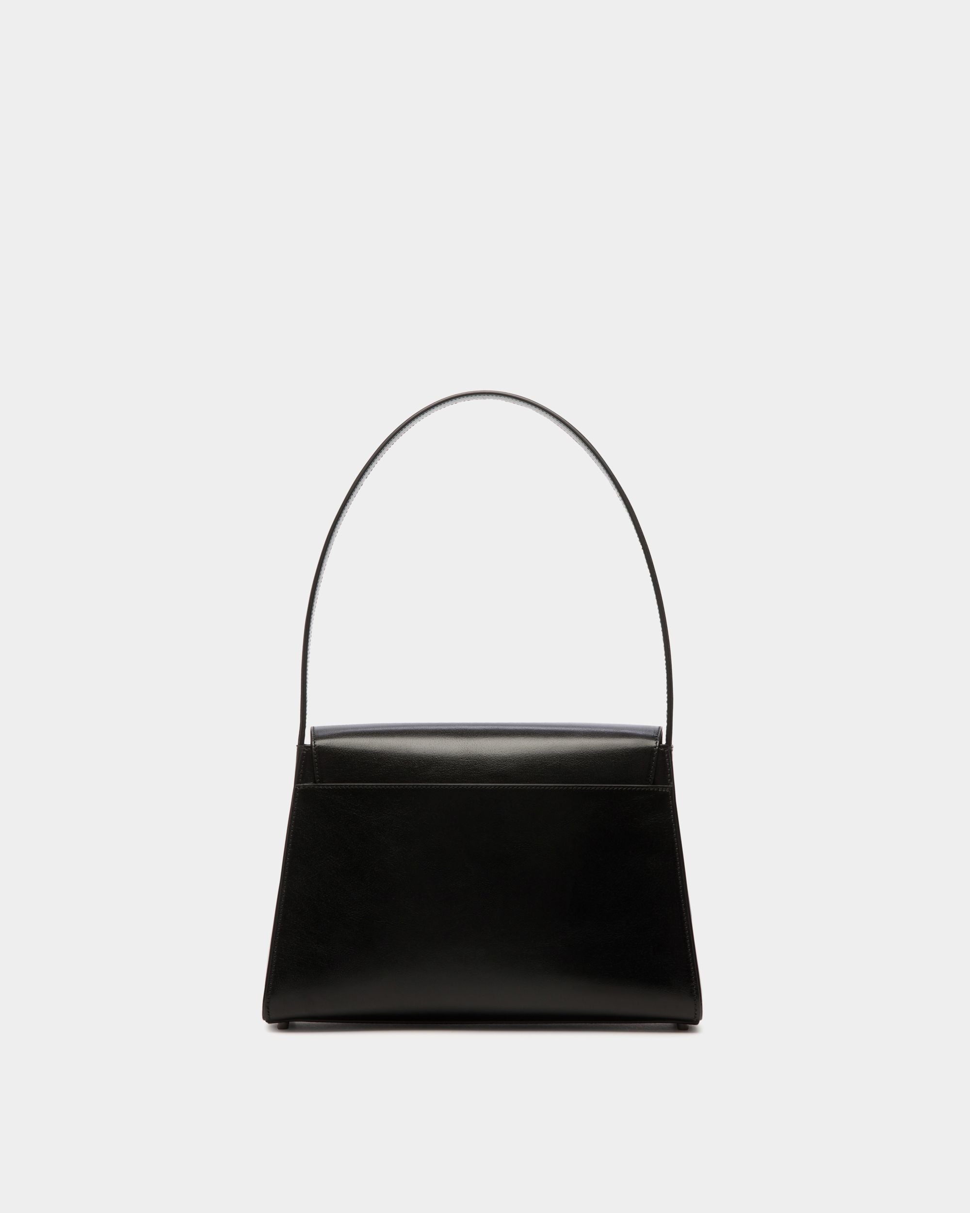 Ollam Schultertasche Aus Leder In Schwarz - Damen - Bally - 02