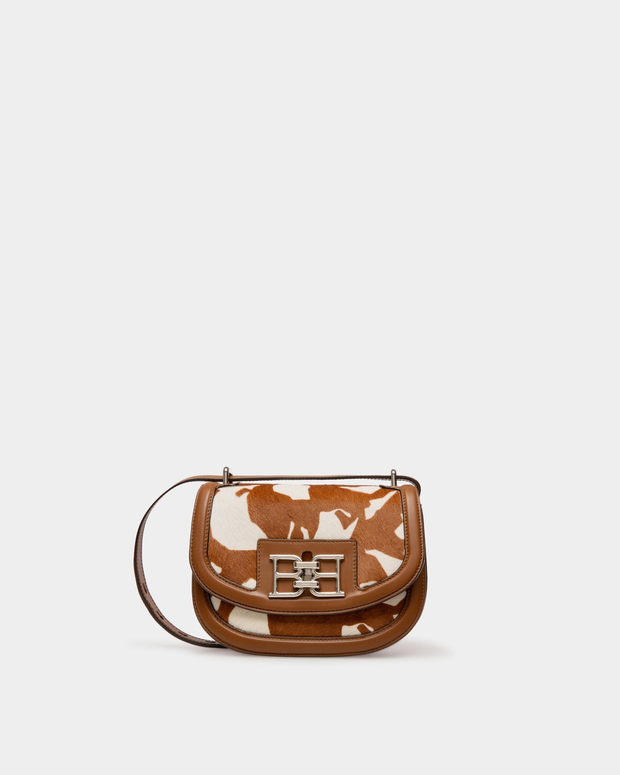 Baily Borsetta In Pelle Marrone E Bianca - Donna - Bally - 01
