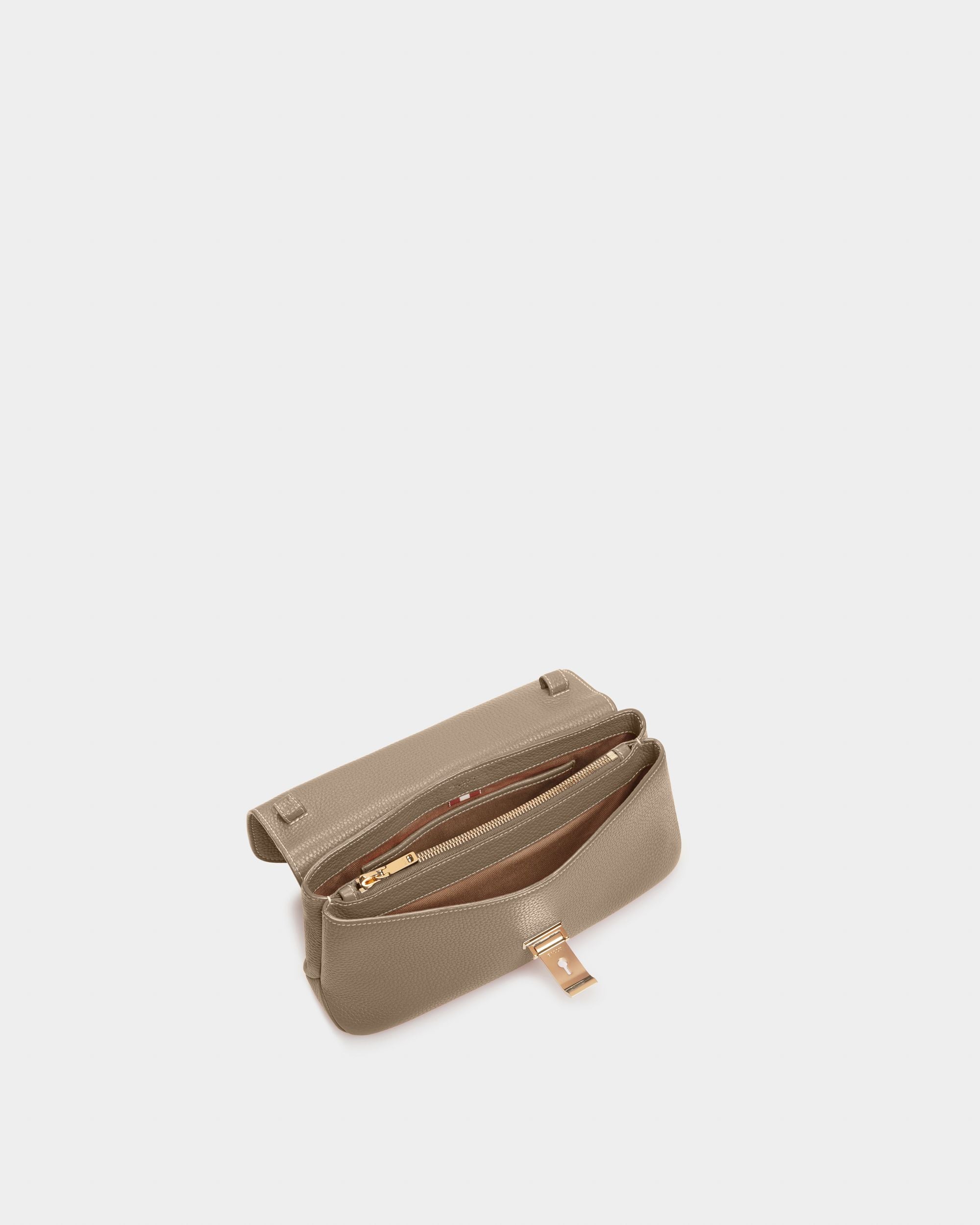 Leena Leder-Minibag In Taupe - Damen - Bally - 04