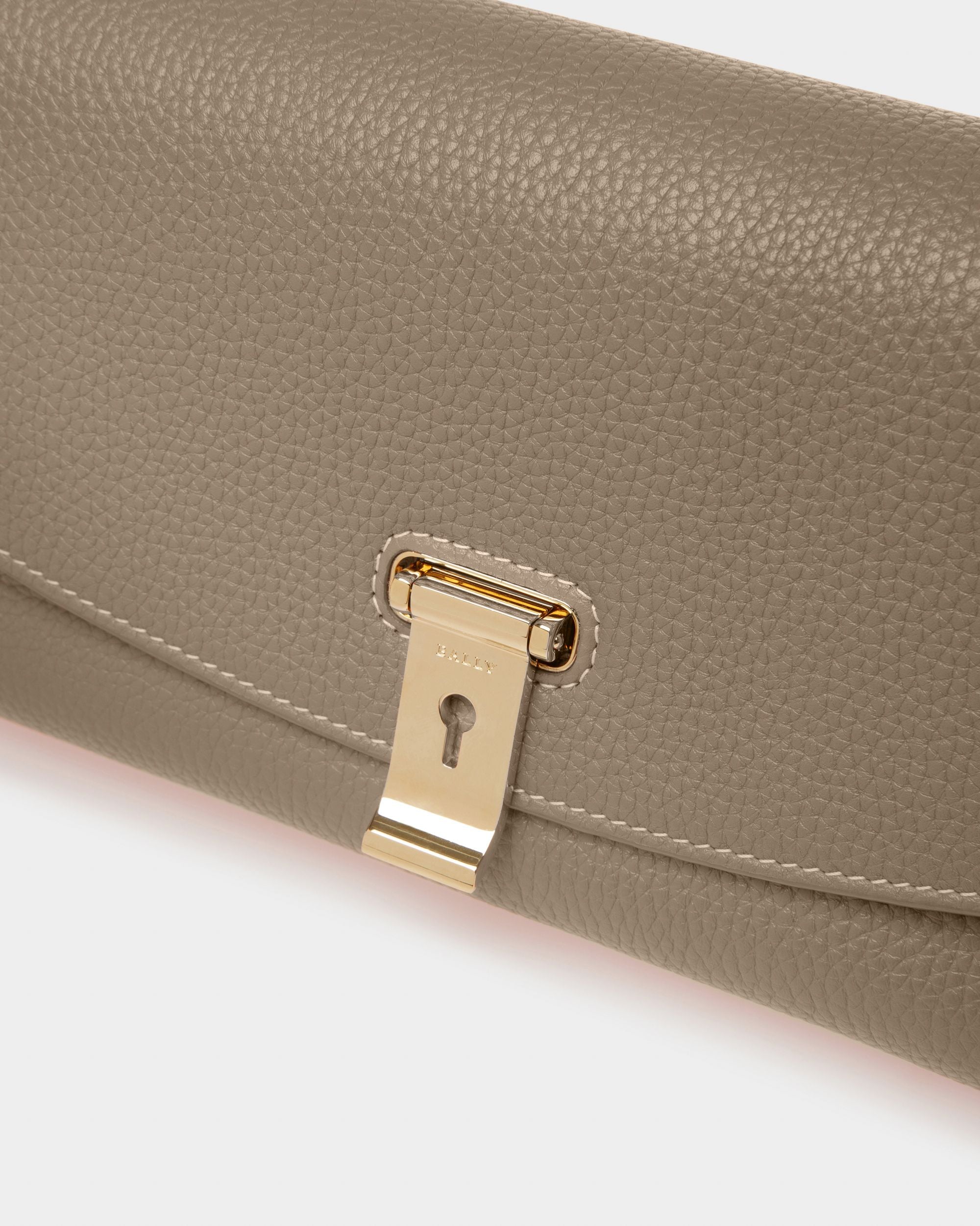 Leena Leder-Minibag In Taupe - Damen - Bally - 05
