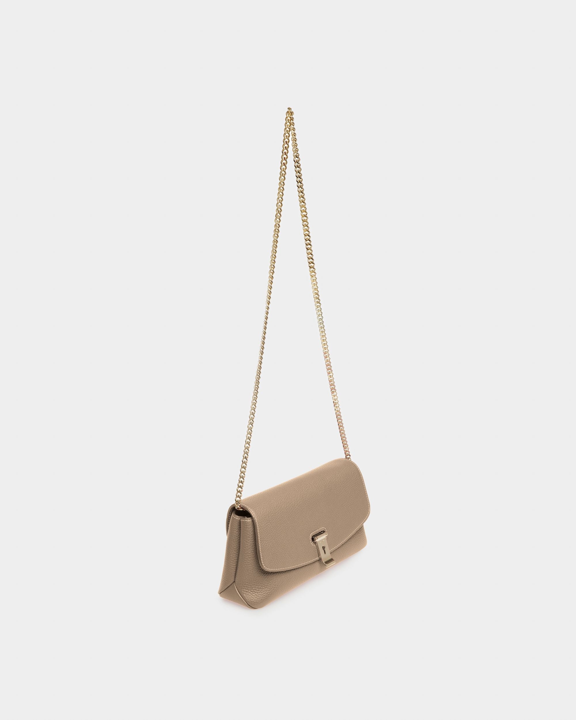 Leena Leder-Minibag In Taupe - Damen - Bally - 06