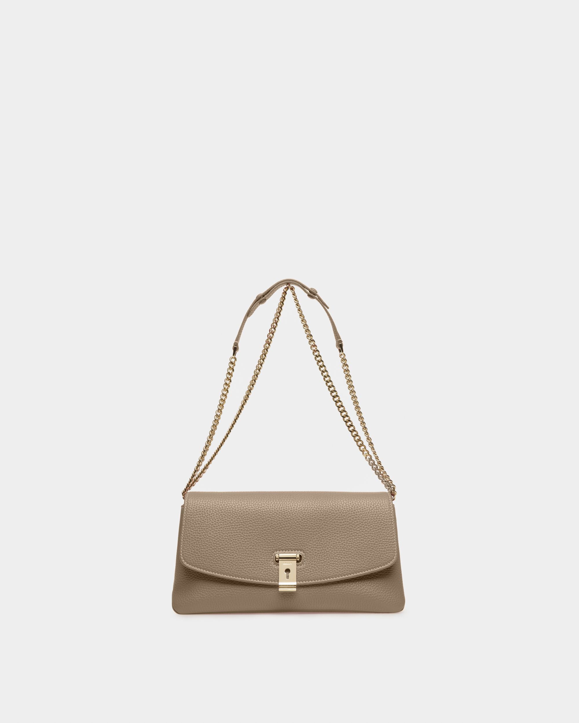 Leena Leder-Minibag In Taupe - Damen - Bally - 07