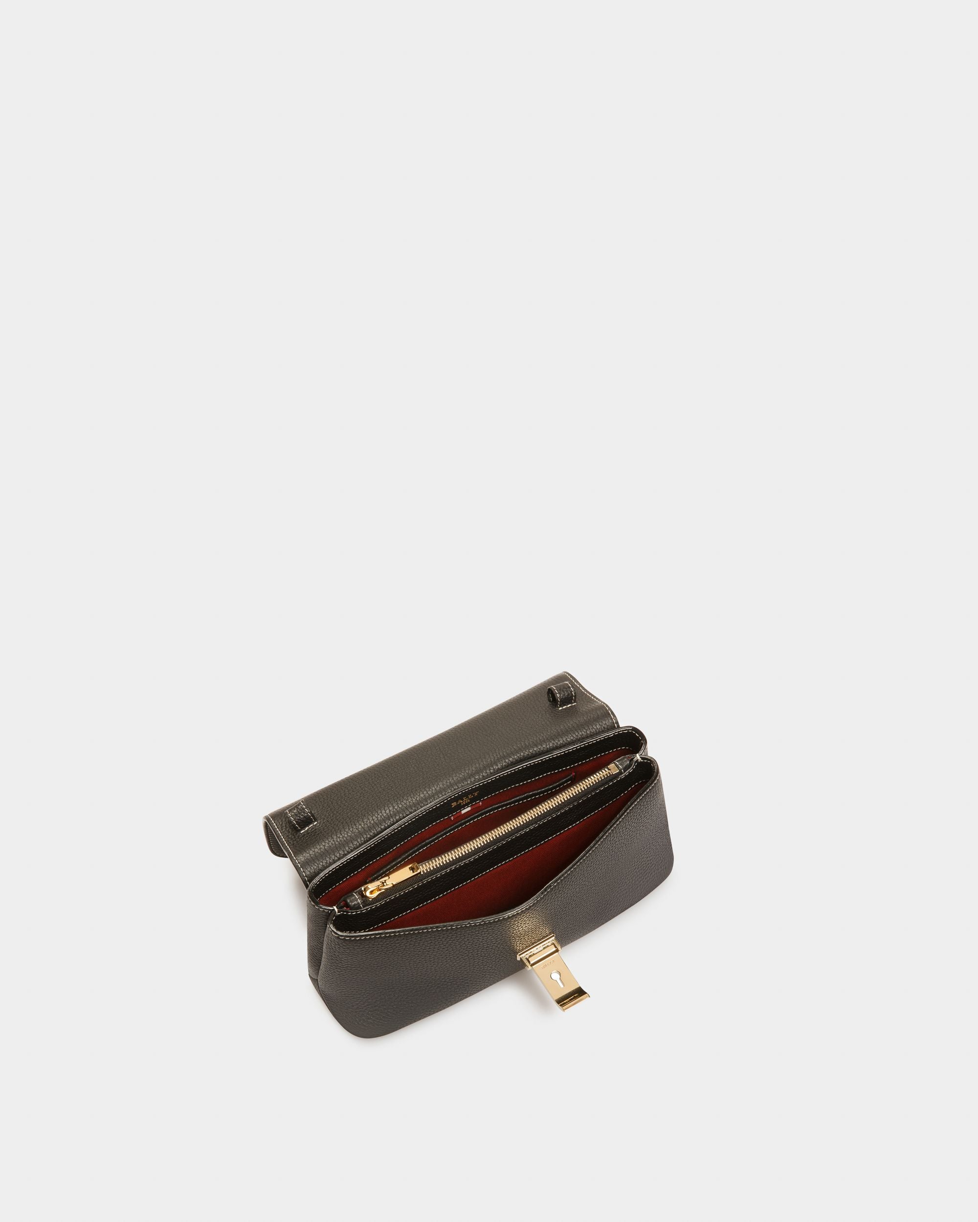 Leena Leder-Minibag In Schwarz - Damen - Bally - 04