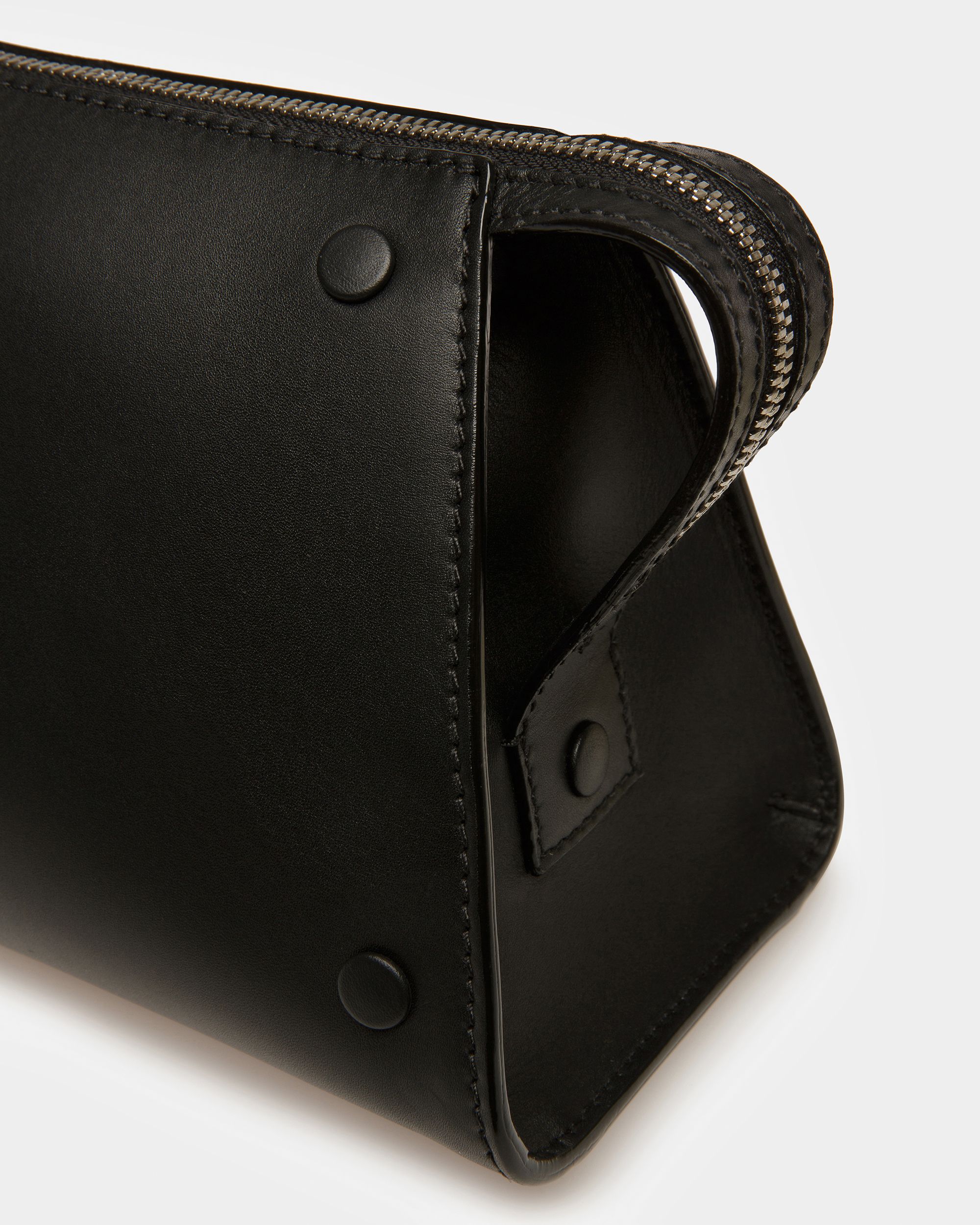 Arieel Borsa Mini In Pelle Nera - Donna - Bally - 05