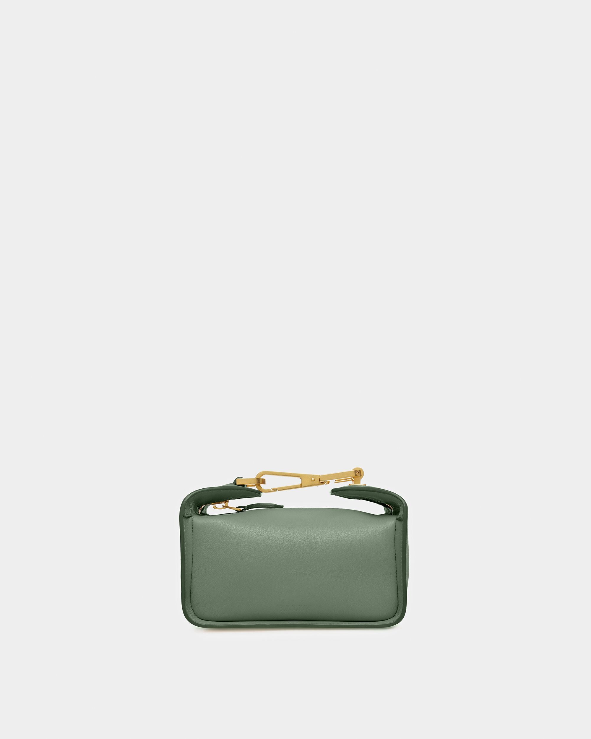 B-Hook XS Mini Sac En Cuir Vert Sauge - Femme - Bally - 01